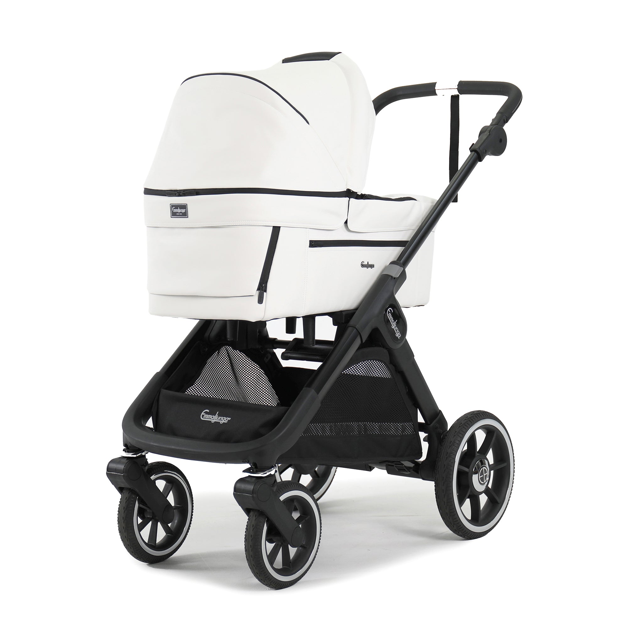 Kinderwagen SENTO LUX ERGO+ White Leatherette