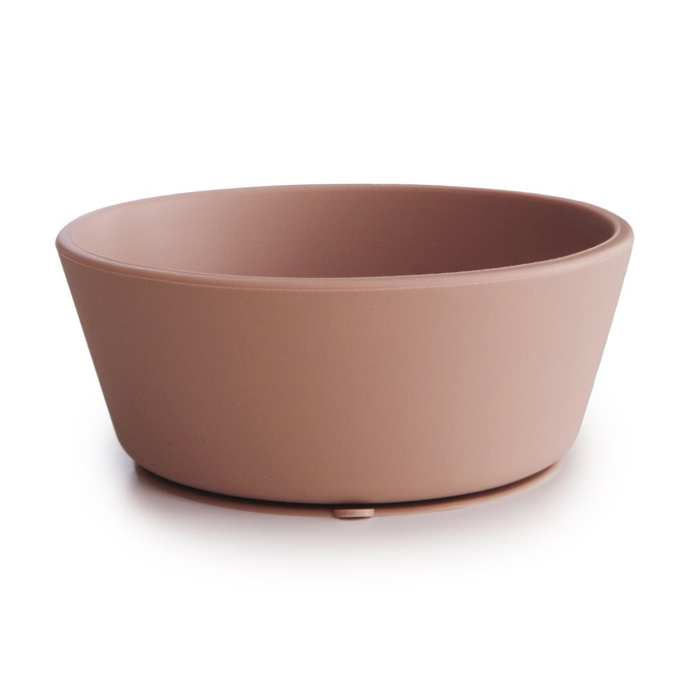 Silikon Schüssel mit Saugnapf blush