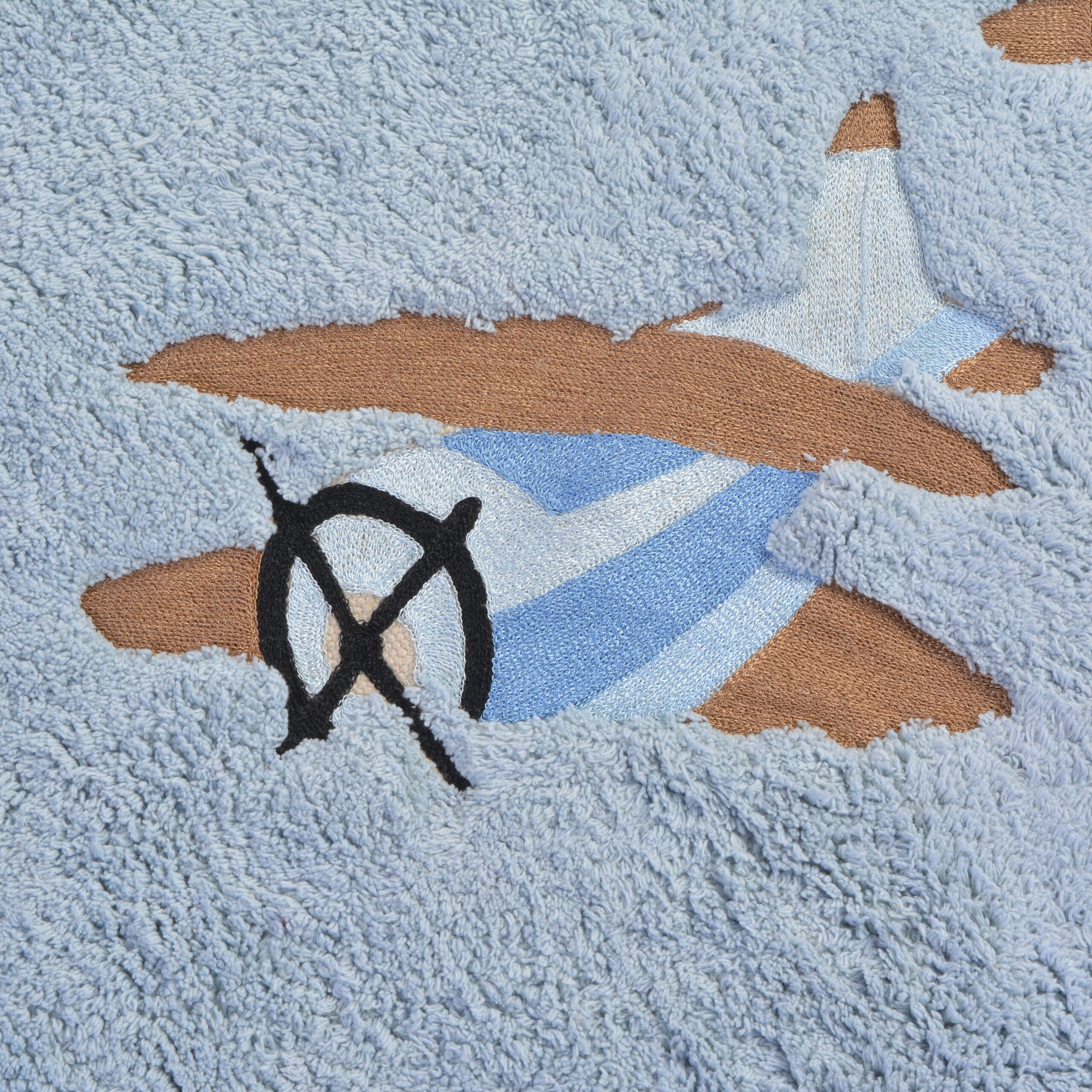 Teppich "Up in the Air" aus Baumwolle