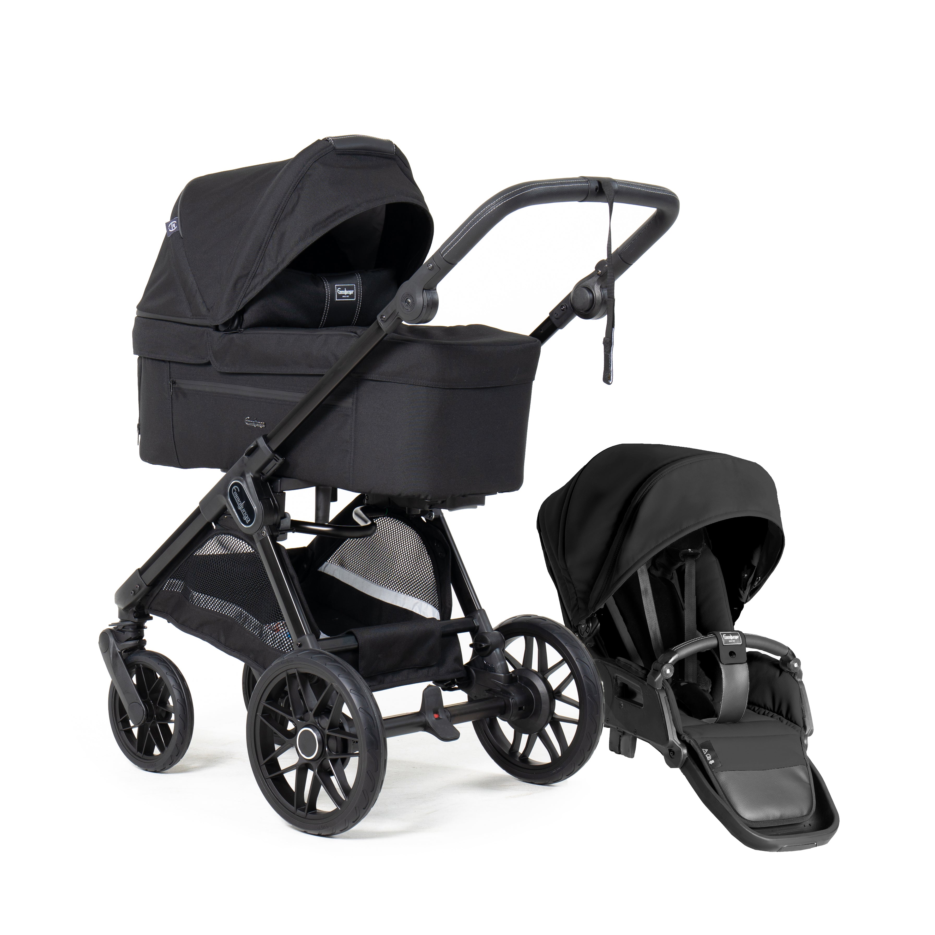 Kinderwagen SENTO PRO FLAT+ Urban Black
