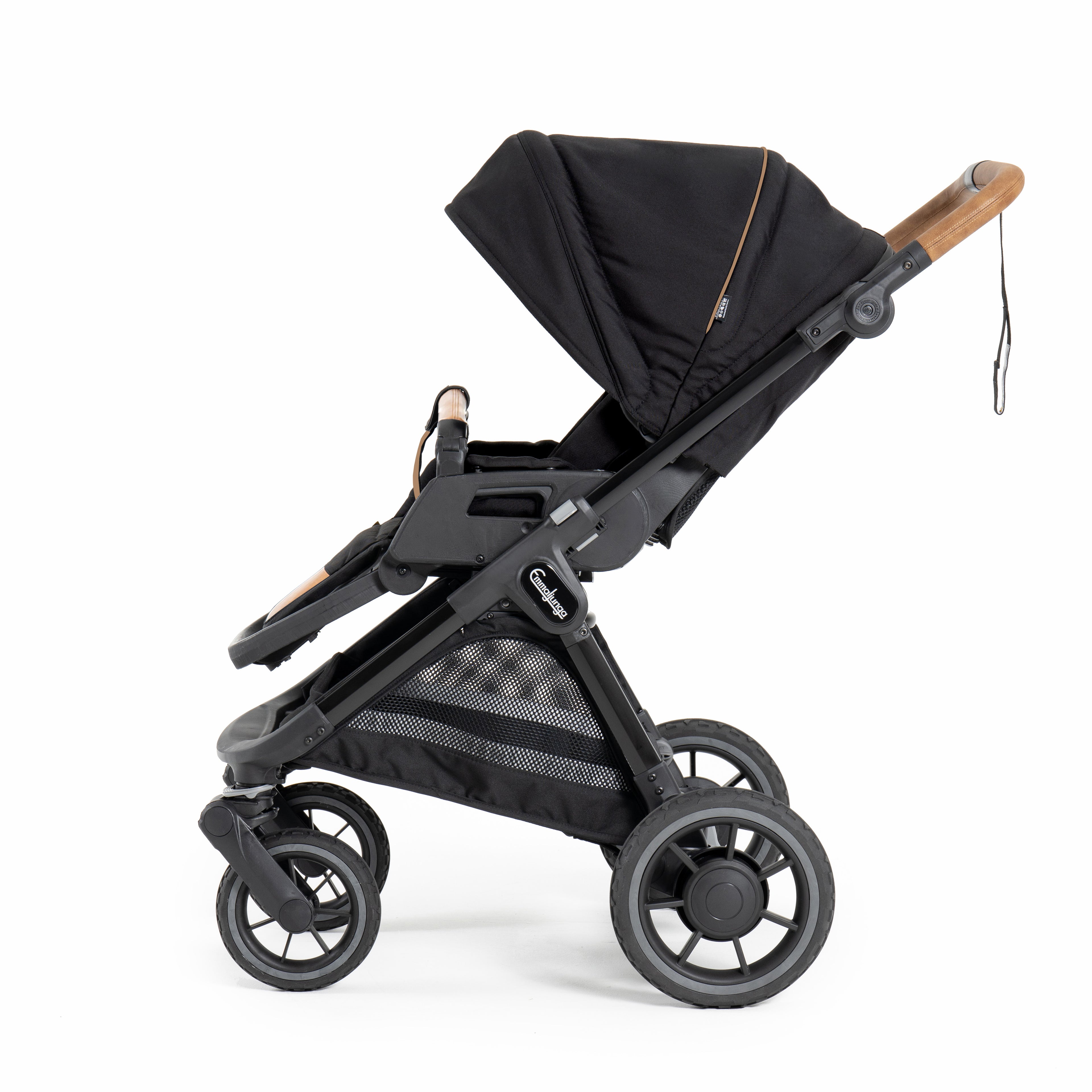 Kinderwagen SENTO FLAT+ Outdoor Black