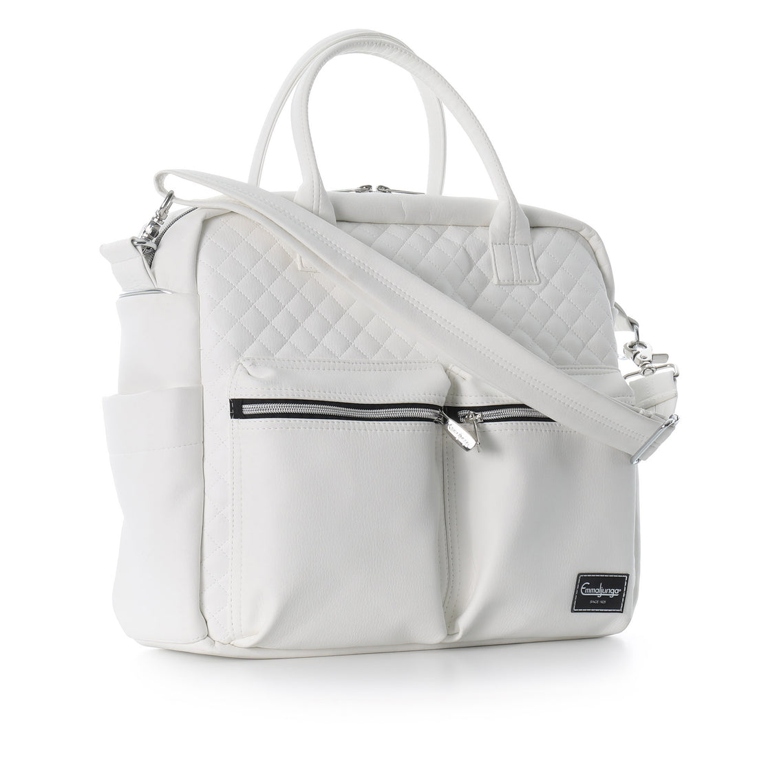 Emmaljunga Wickeltasche Lux Polar White