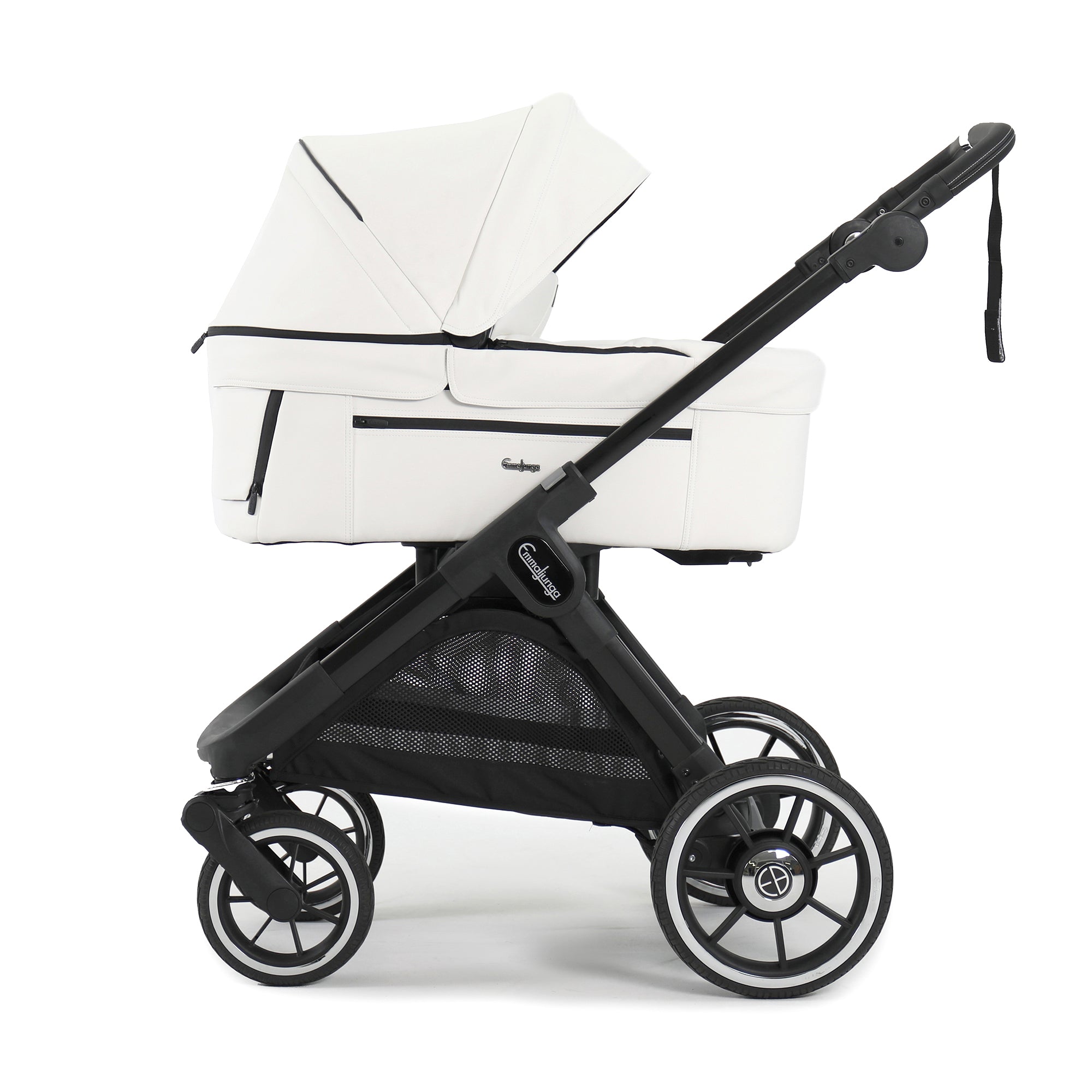Kinderwagen SENTO LUX ERGO+ White Leatherette