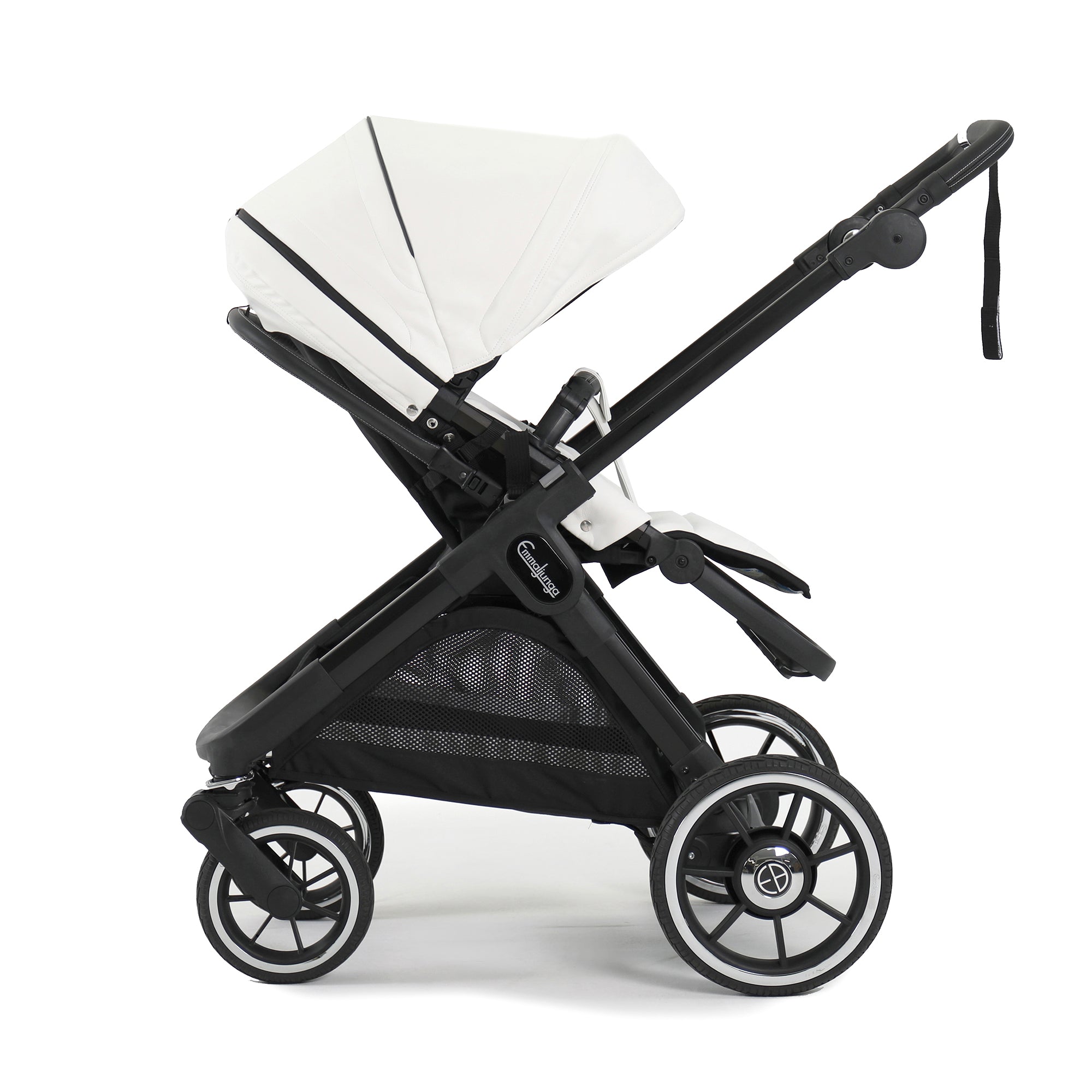 Kinderwagen SENTO LUX ERGO+ White Leatherette