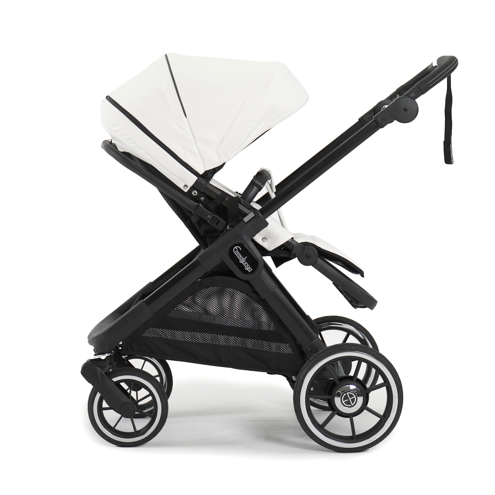 Kinderwagen SENTO LUX ERGO+ White Leatherette