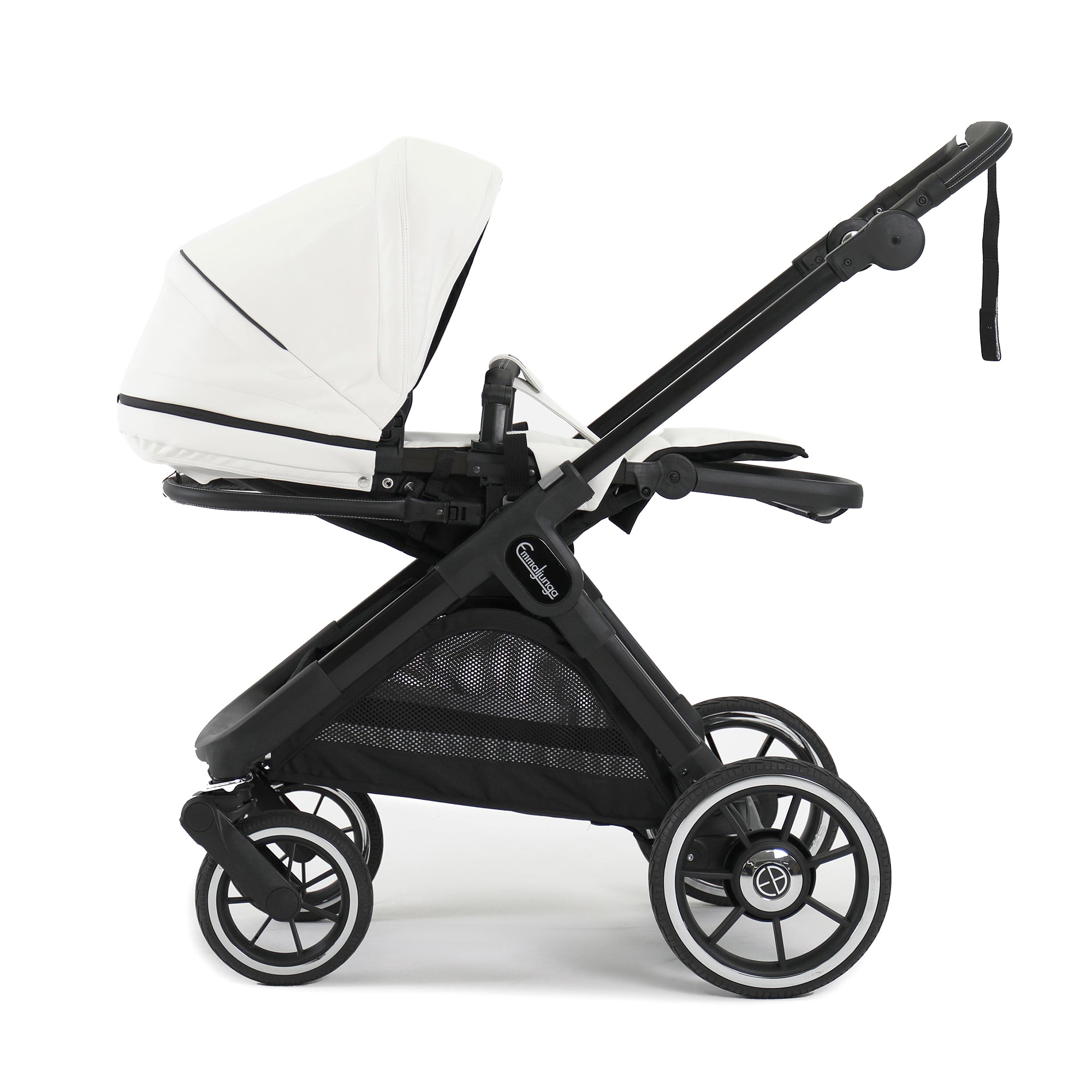Kinderwagen SENTO LUX ERGO+ White Leatherette