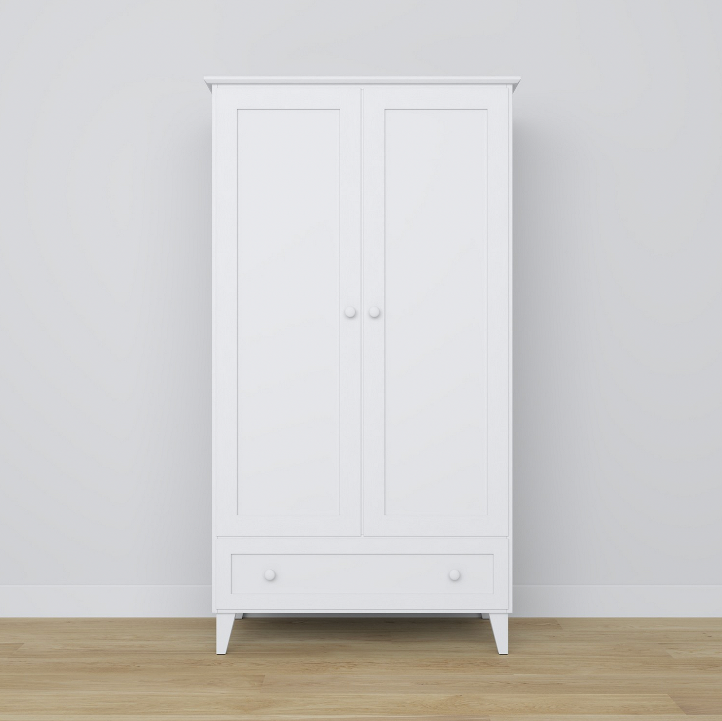 Kleiderschrank NORSK weiß