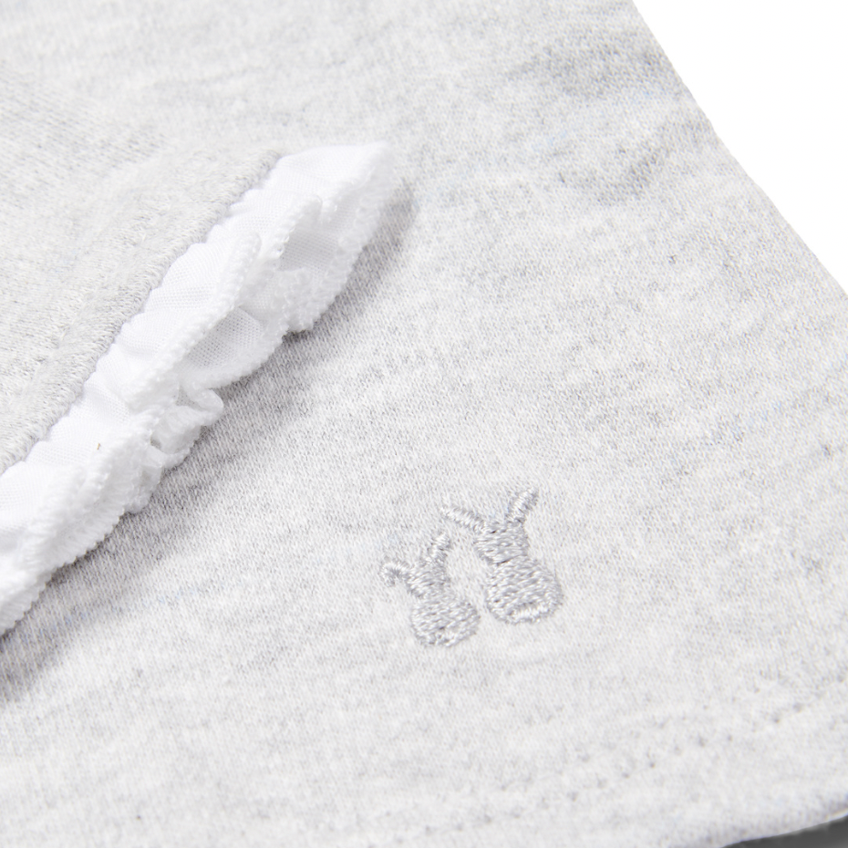 Baby Set mit Rüschen Light Grey
