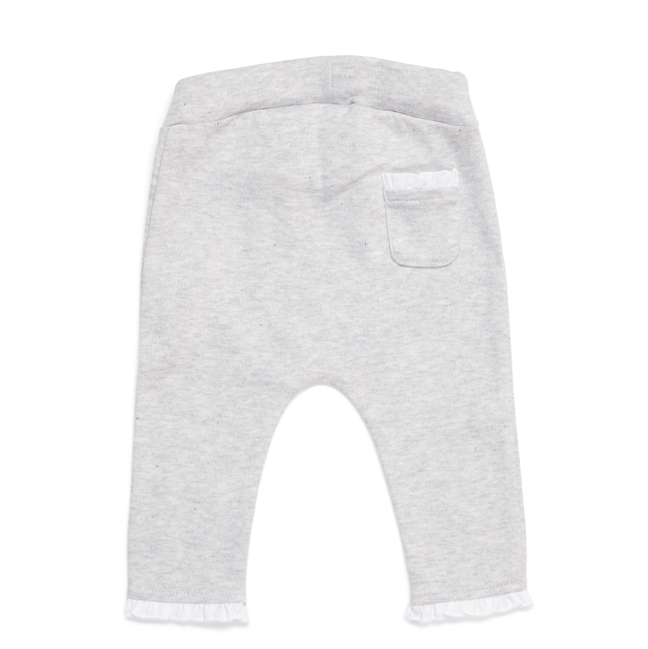 Baby Set mit Rüschen Light Grey