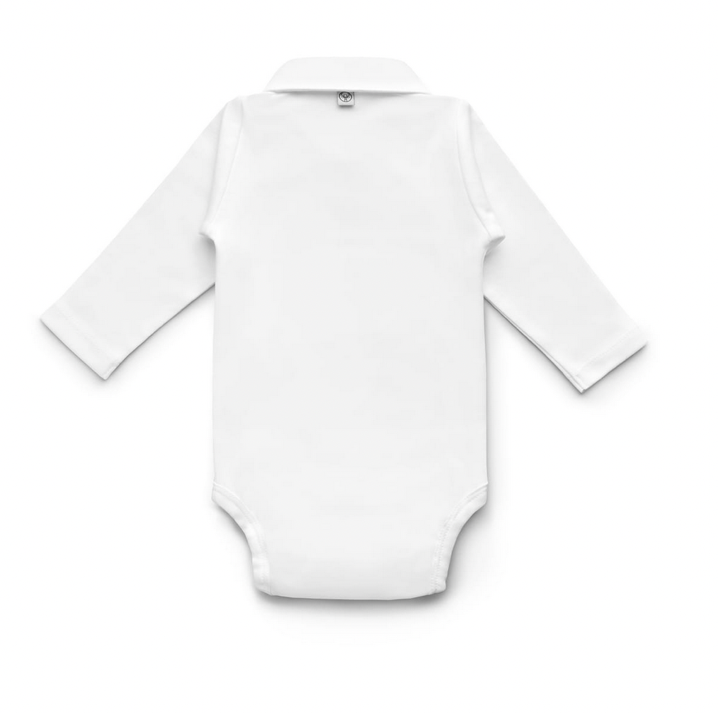 Baby Boy Body langärmelig aus PIMA-Baumwolle