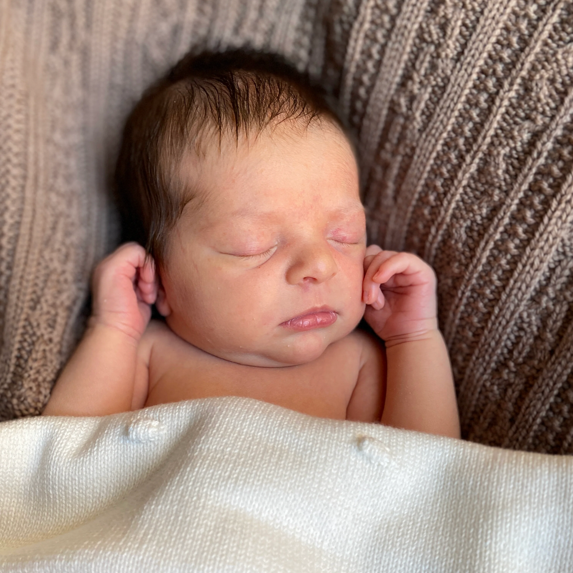 Baby Decke aus Merinowolle cookie