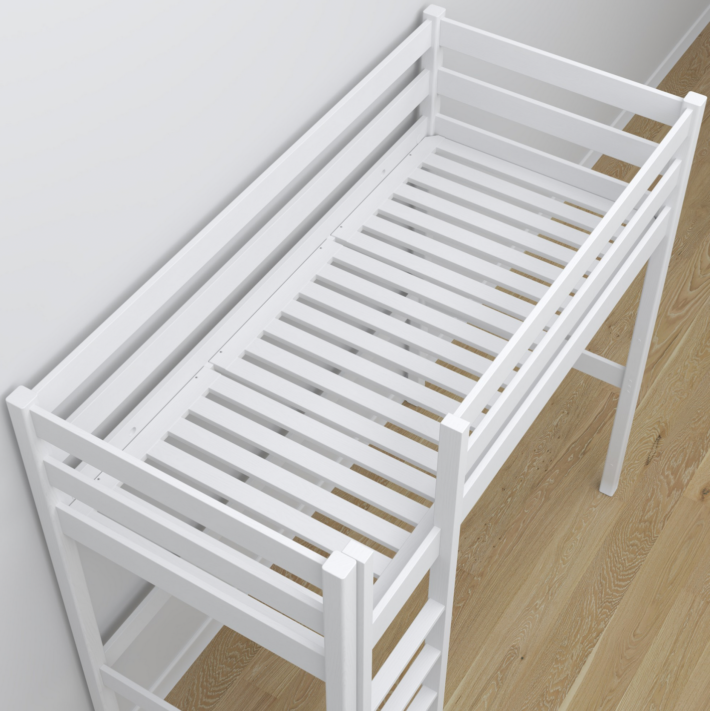 Hochbett WOODY 05 mit Schreibtisch