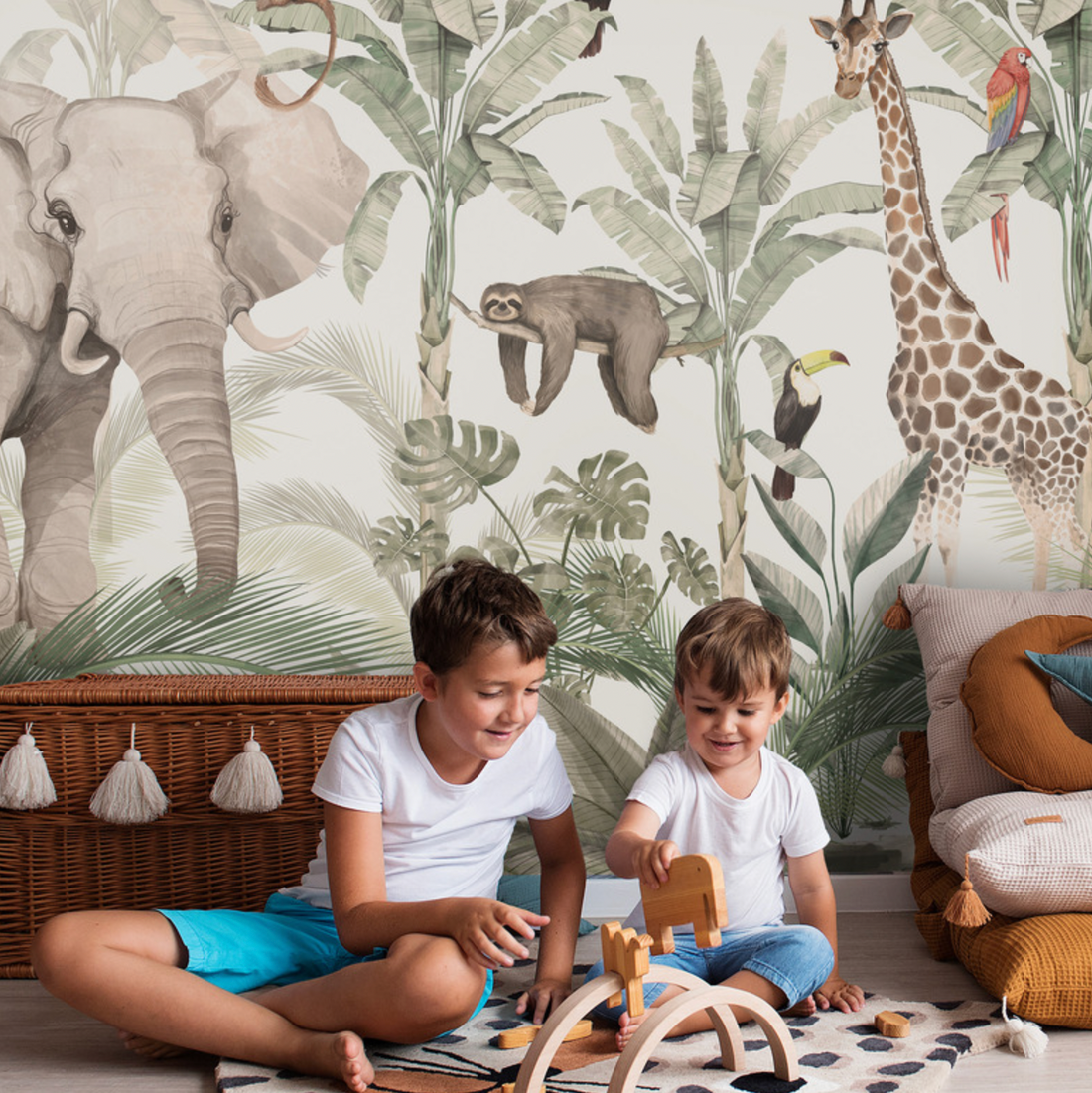 Tapete JUNGLE warm