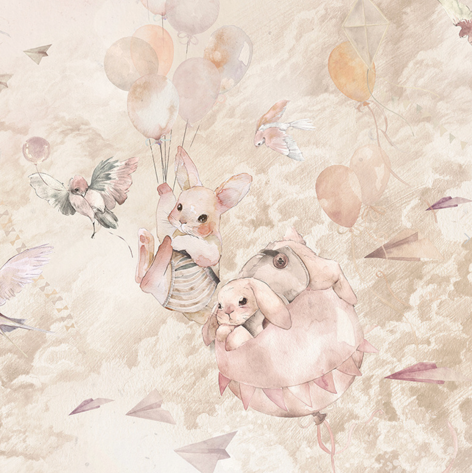 Tapete DREAM baby rose