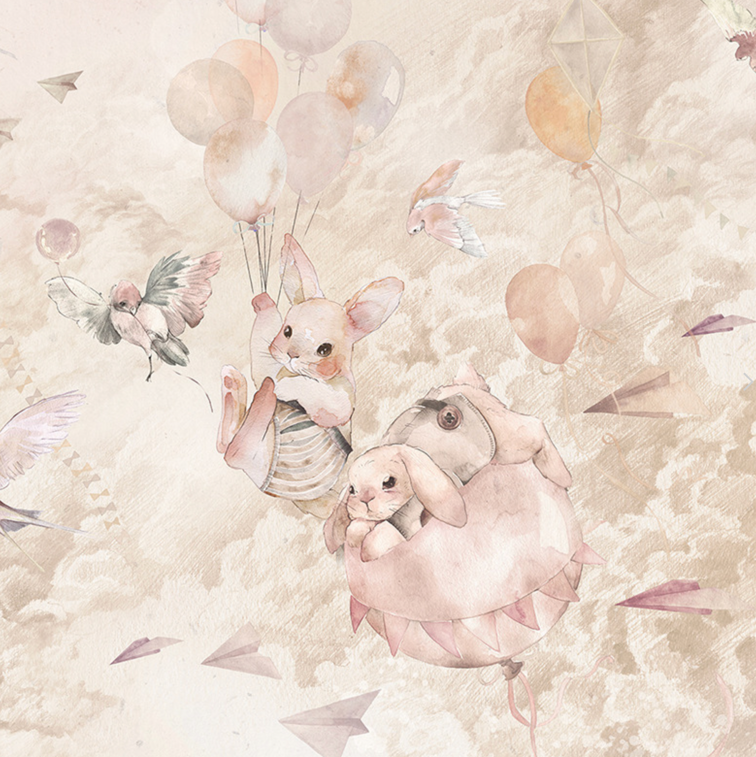 Tapete DREAM baby rose