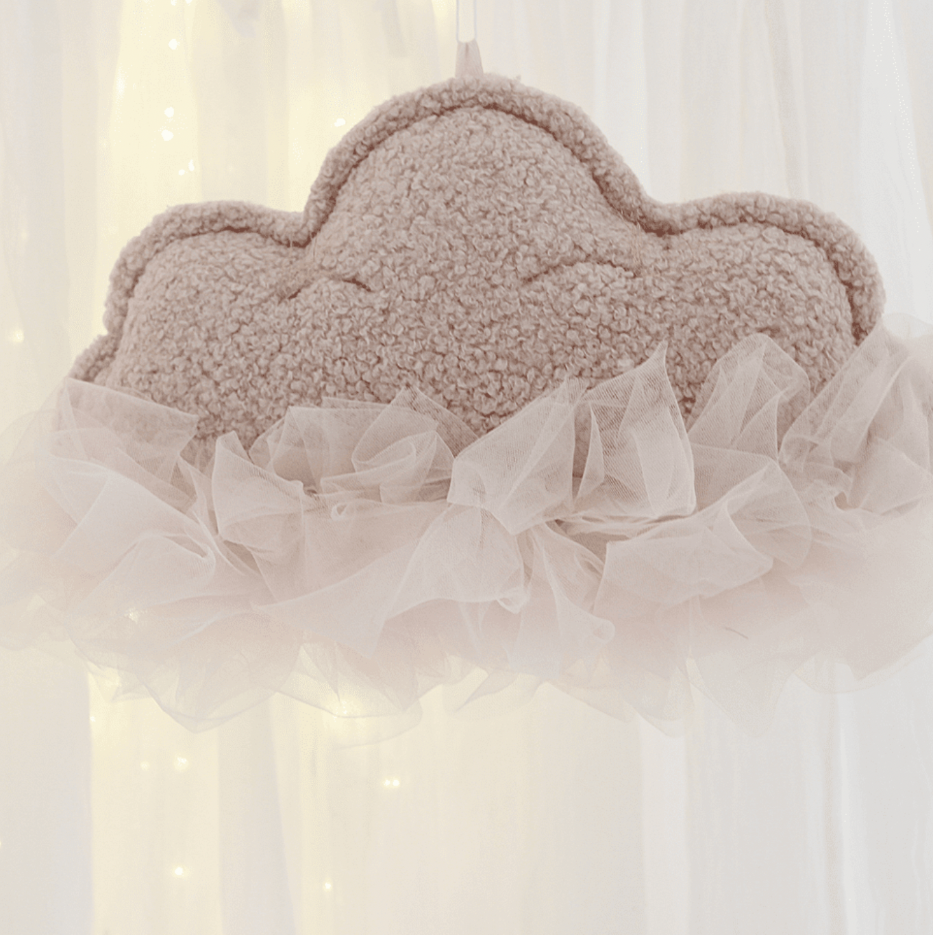Mobile Wolke puderrosa