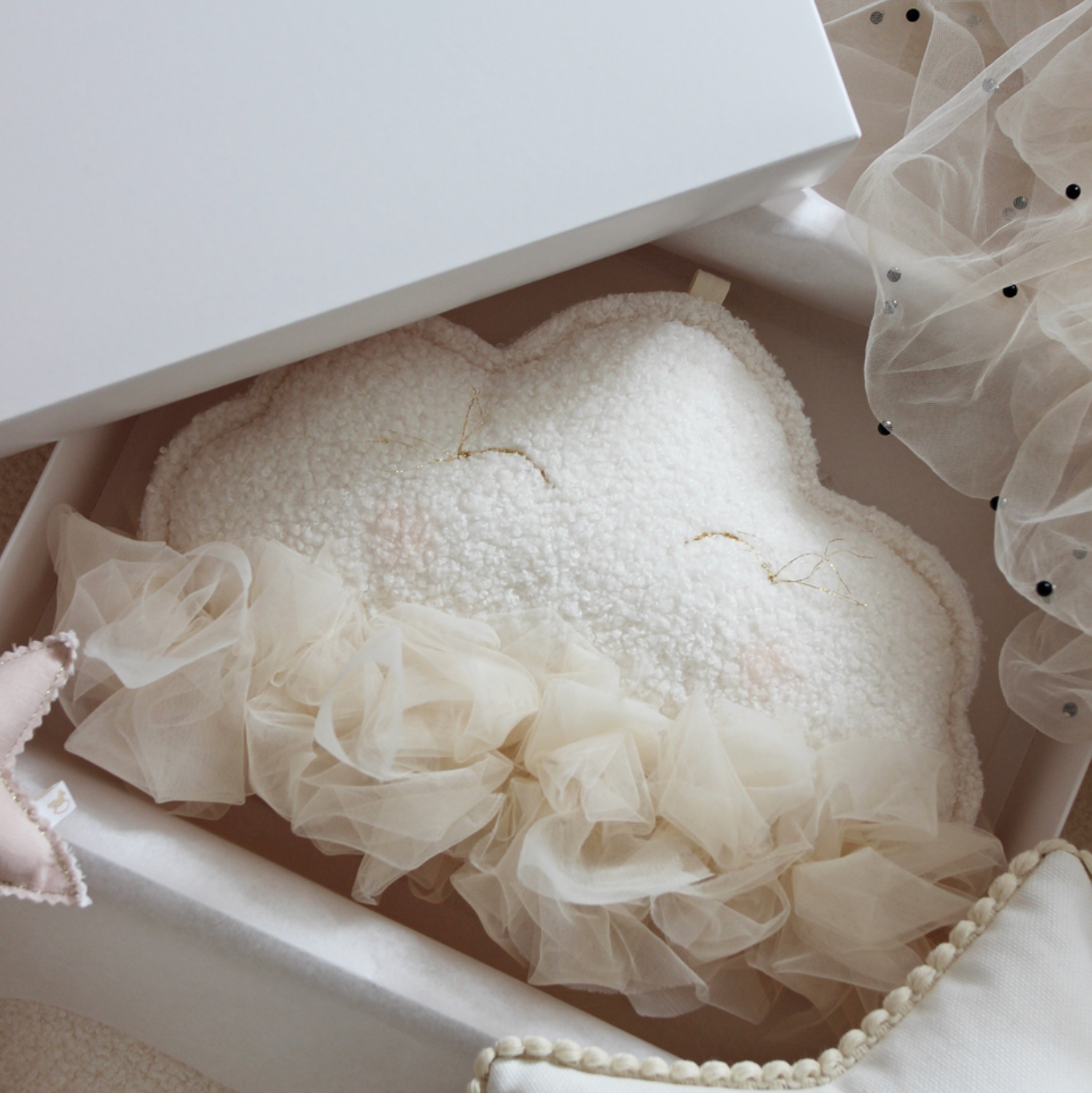 Mobile Wolke vanille