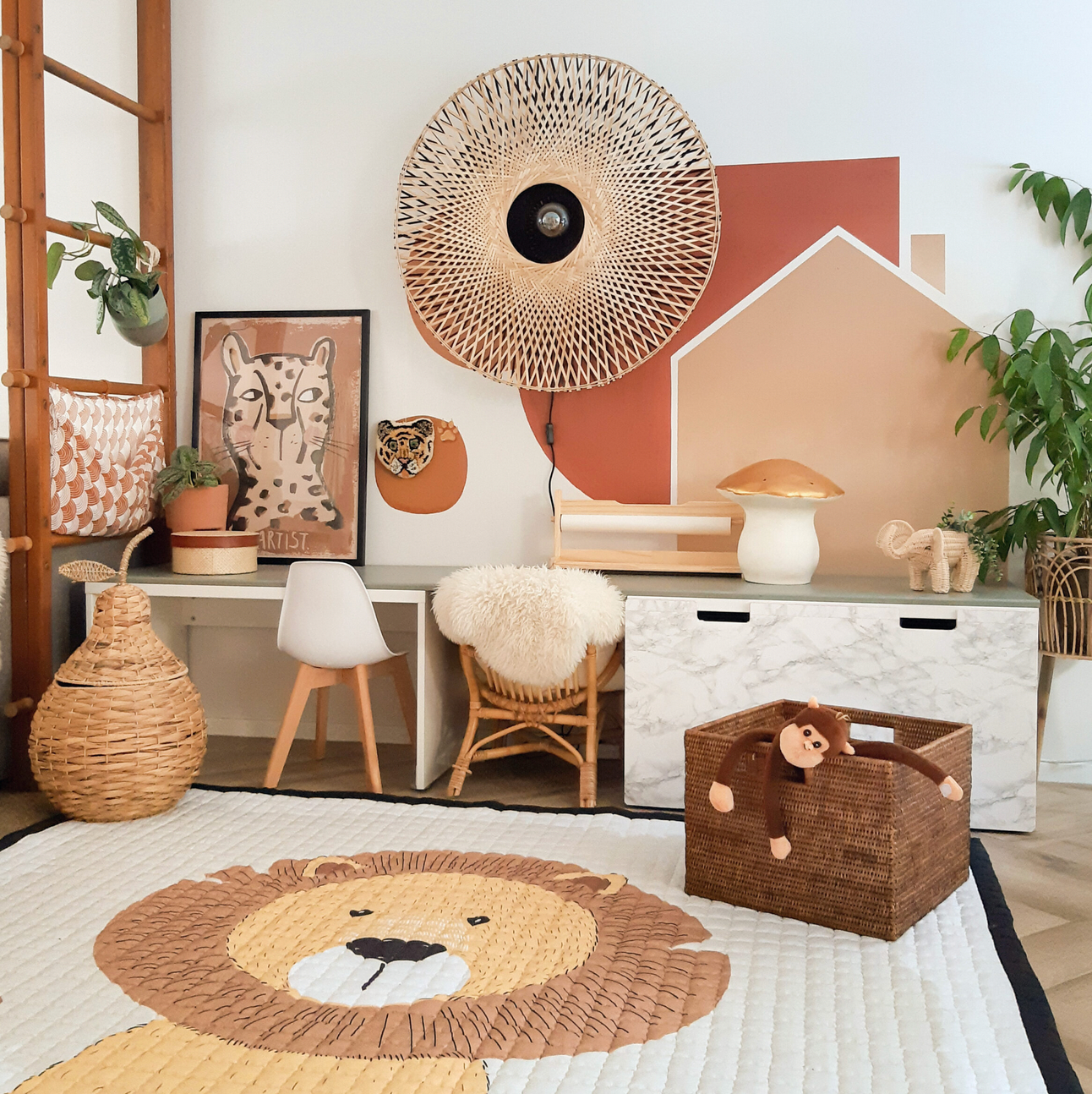 Krabbelmatte / Spielmatte Mr. Chairman Lion