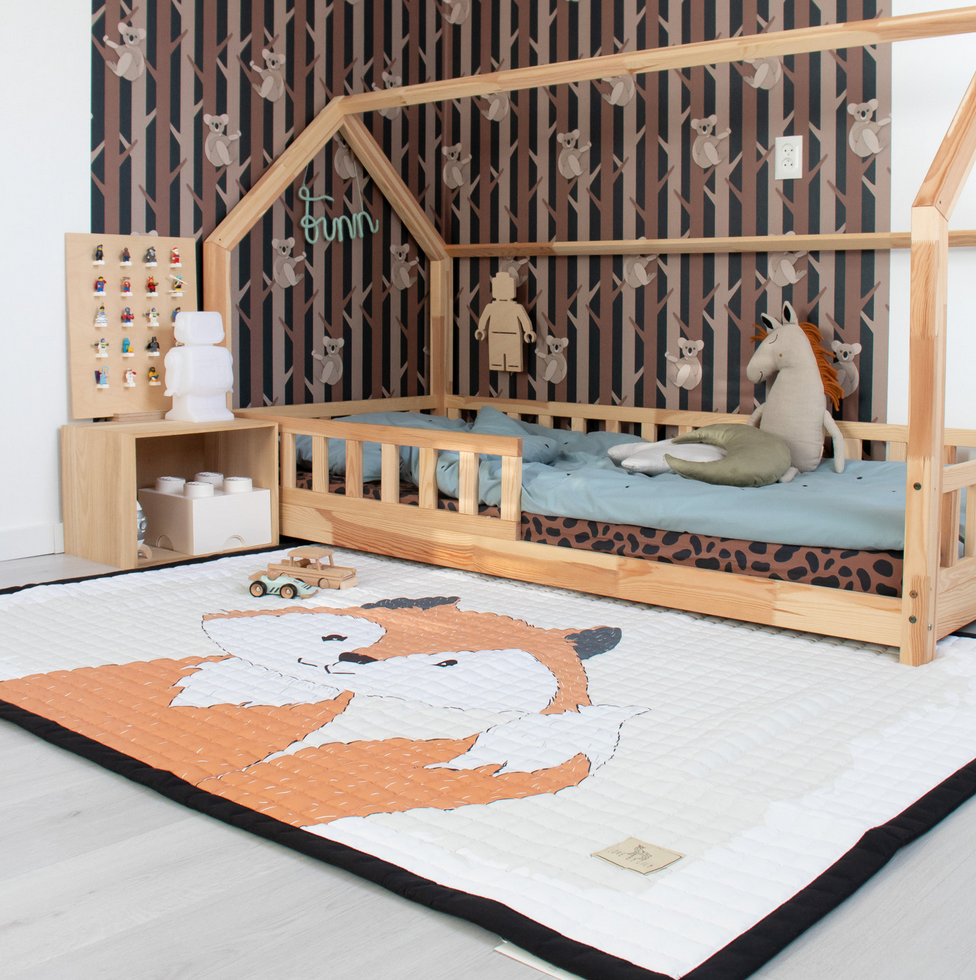 Krabbelmatte / Spielmatte Follow me Fox