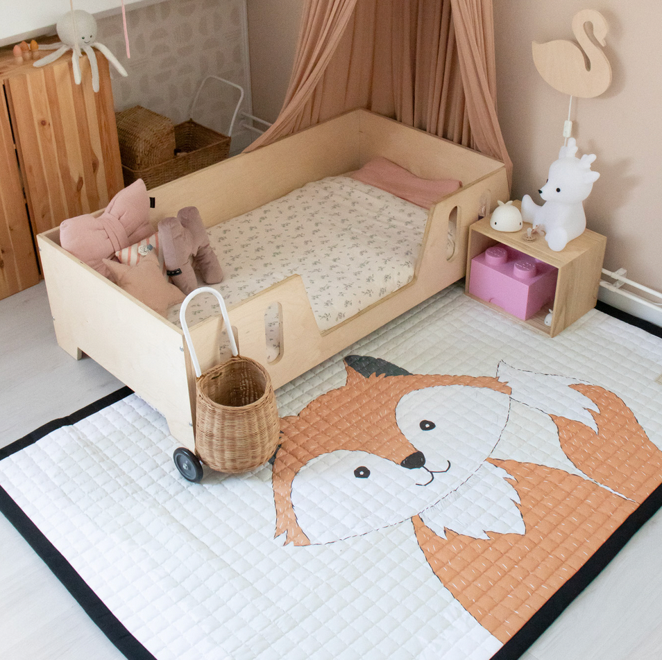 Krabbelmatte / Spielmatte Follow me Fox