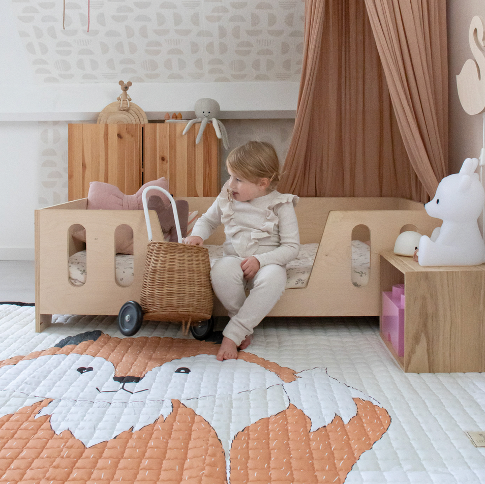 Krabbelmatte / Spielmatte Follow me Fox