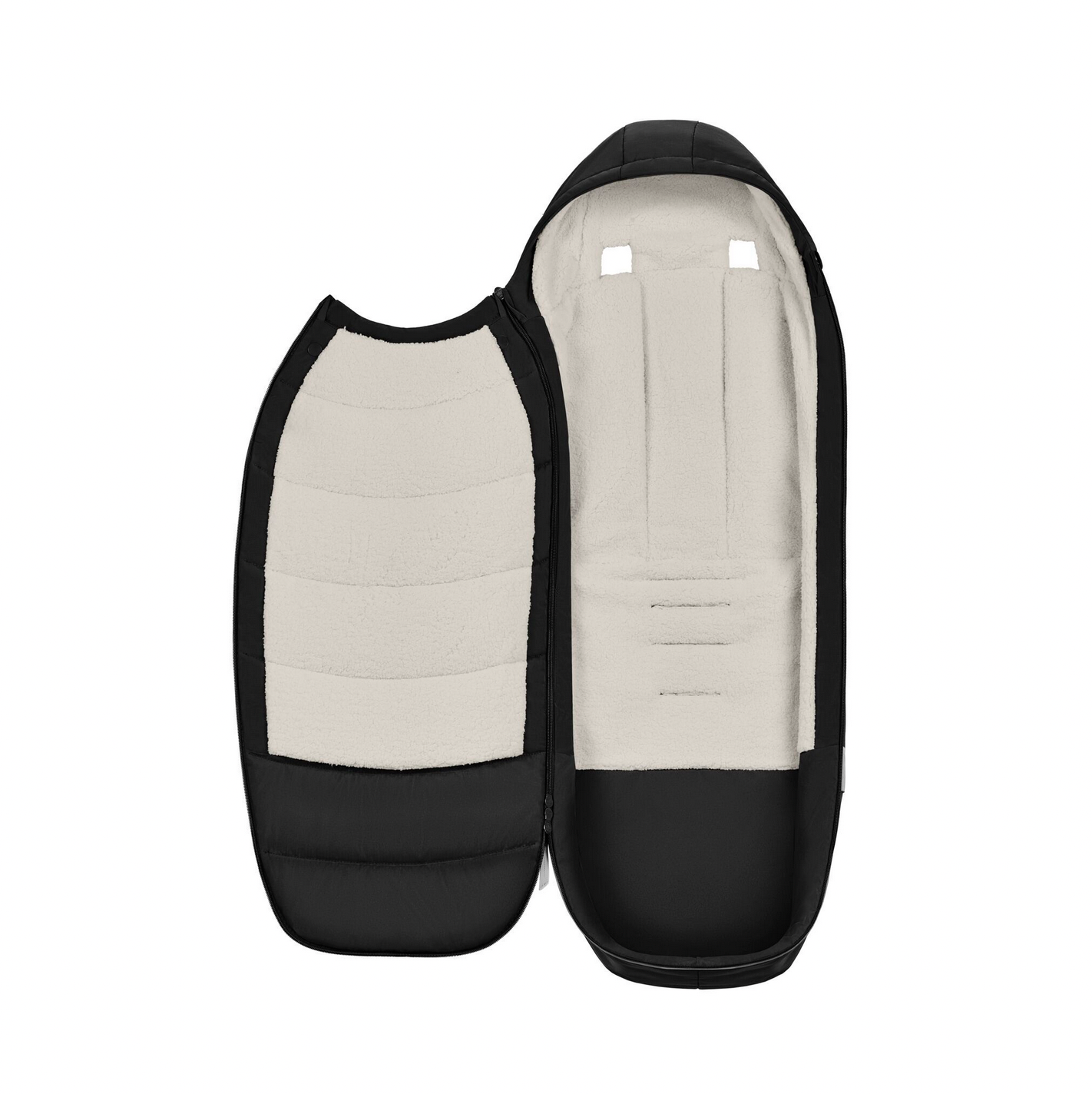 CYBEX Fußsack Platinum Sepia Black