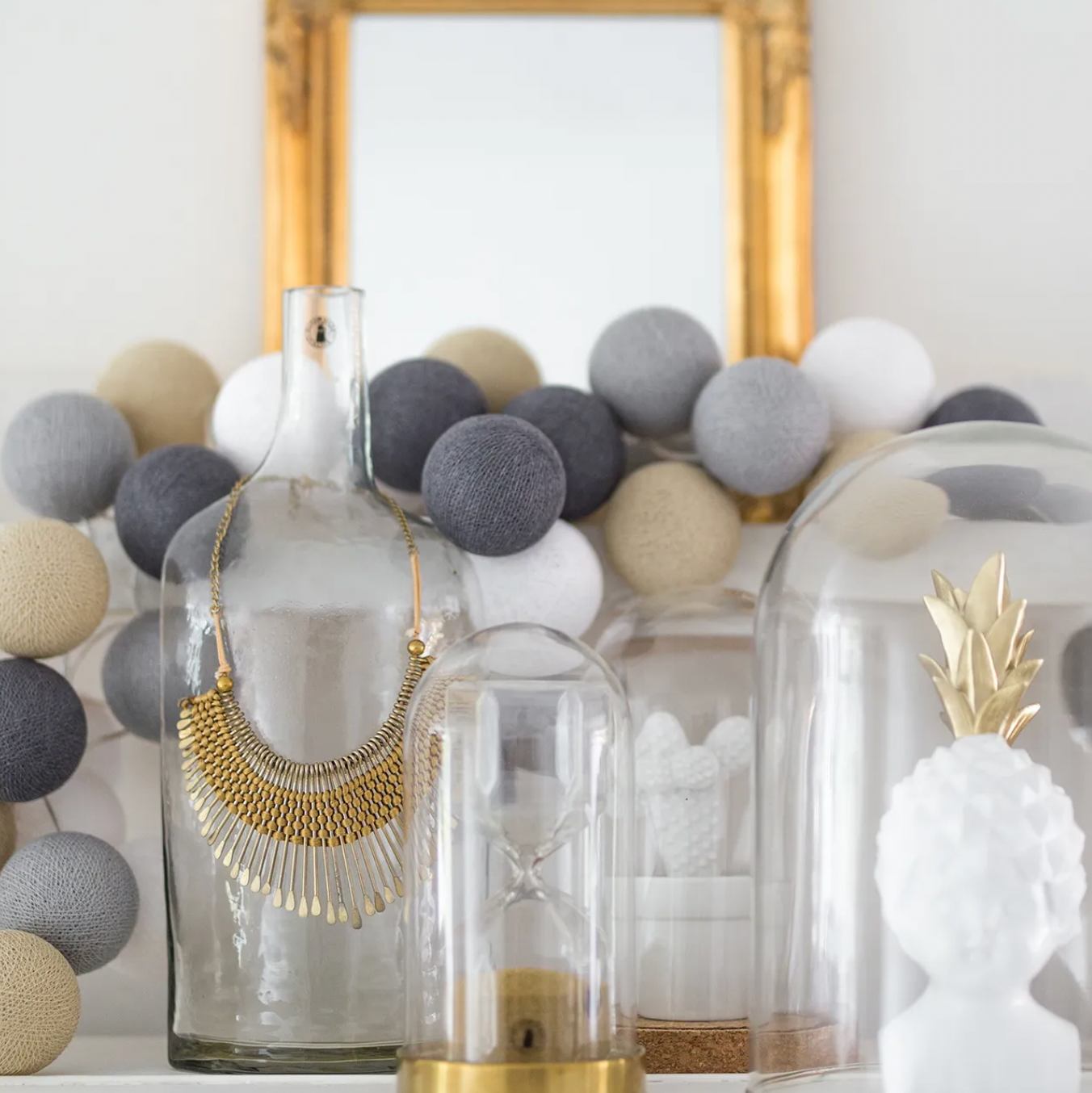 Lichterkette SAND GREY