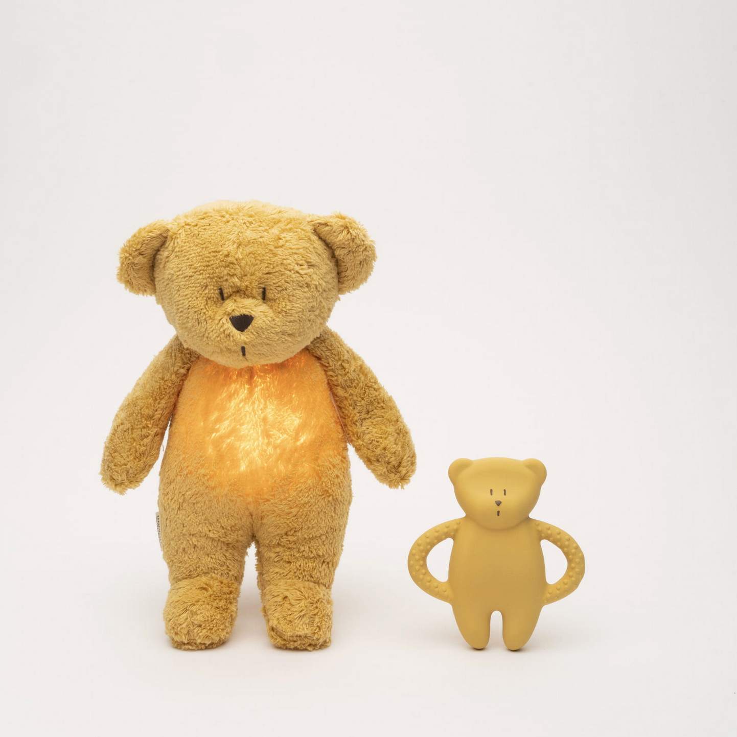 Moonie Beißring & Greifling Bär honey aus Naturkautschuk