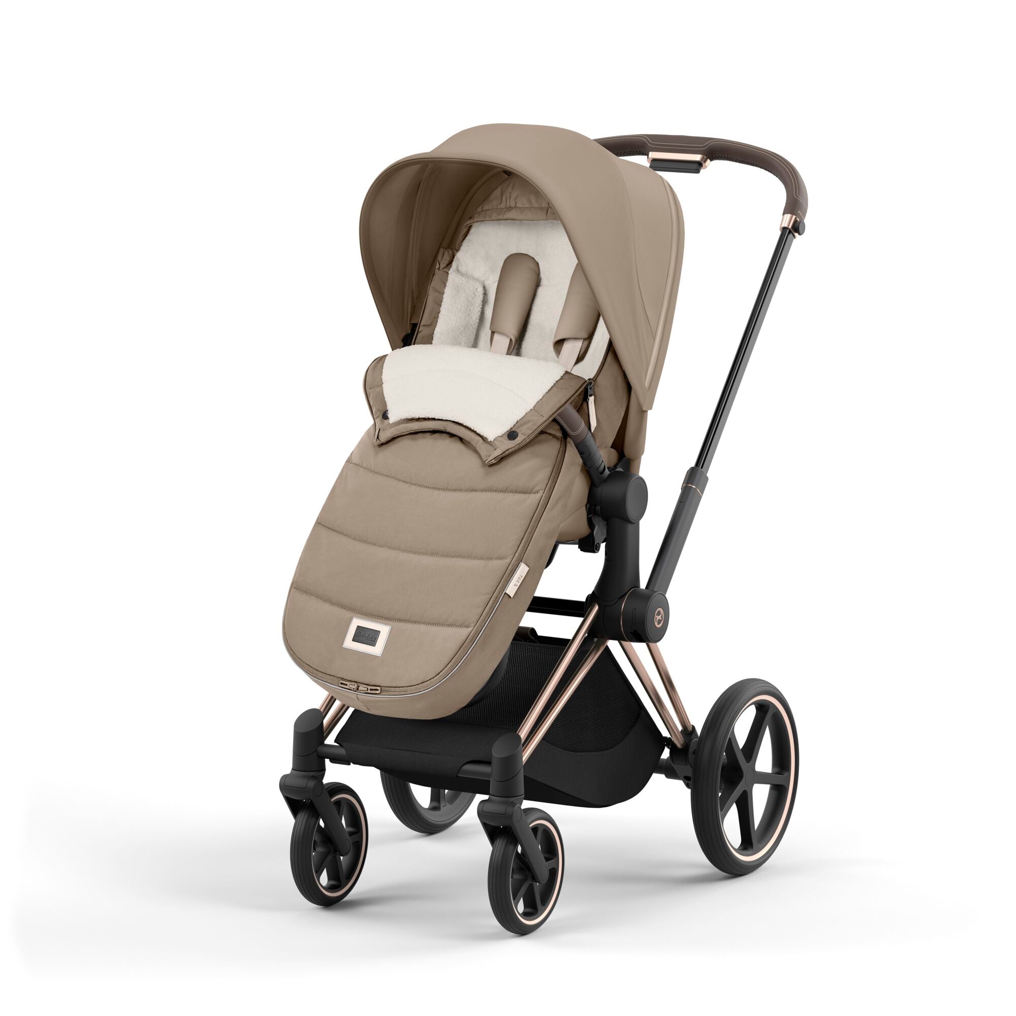 Cybex Kinderwagen PRIAM Rosé Gold / Cozy beige