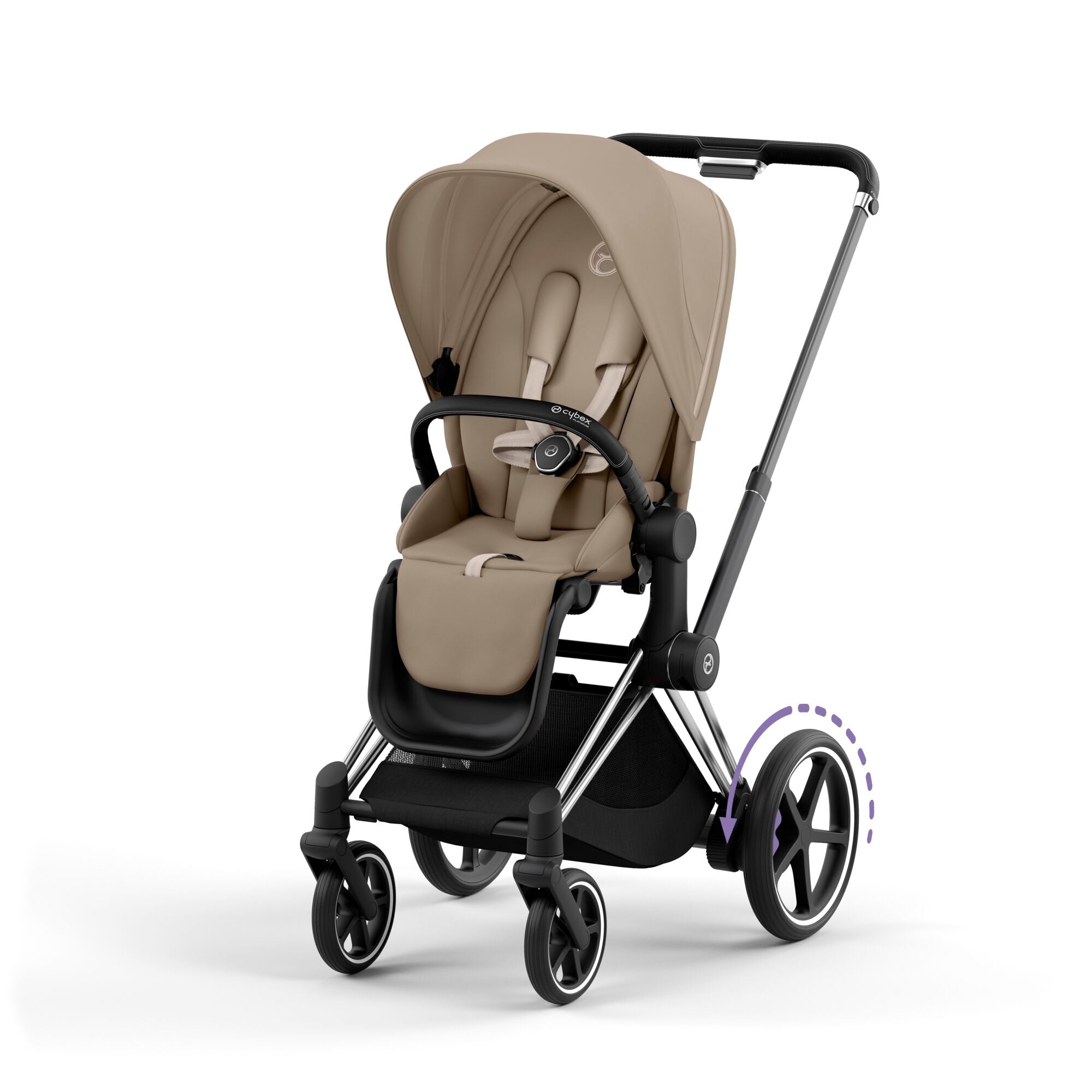 Cybex Kinderwagen e-PRIAM Chrome Black