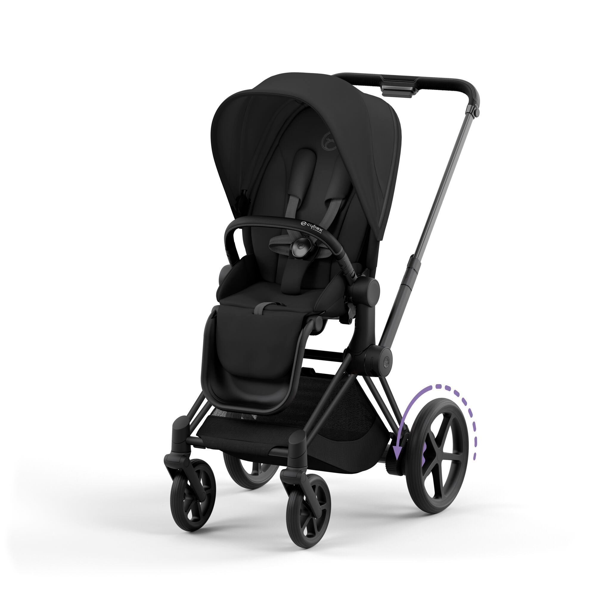 e-Kinderwagen CYBEX e-Priam bei harmony-ambiente.at | CYBEX e-Priam Matt Black