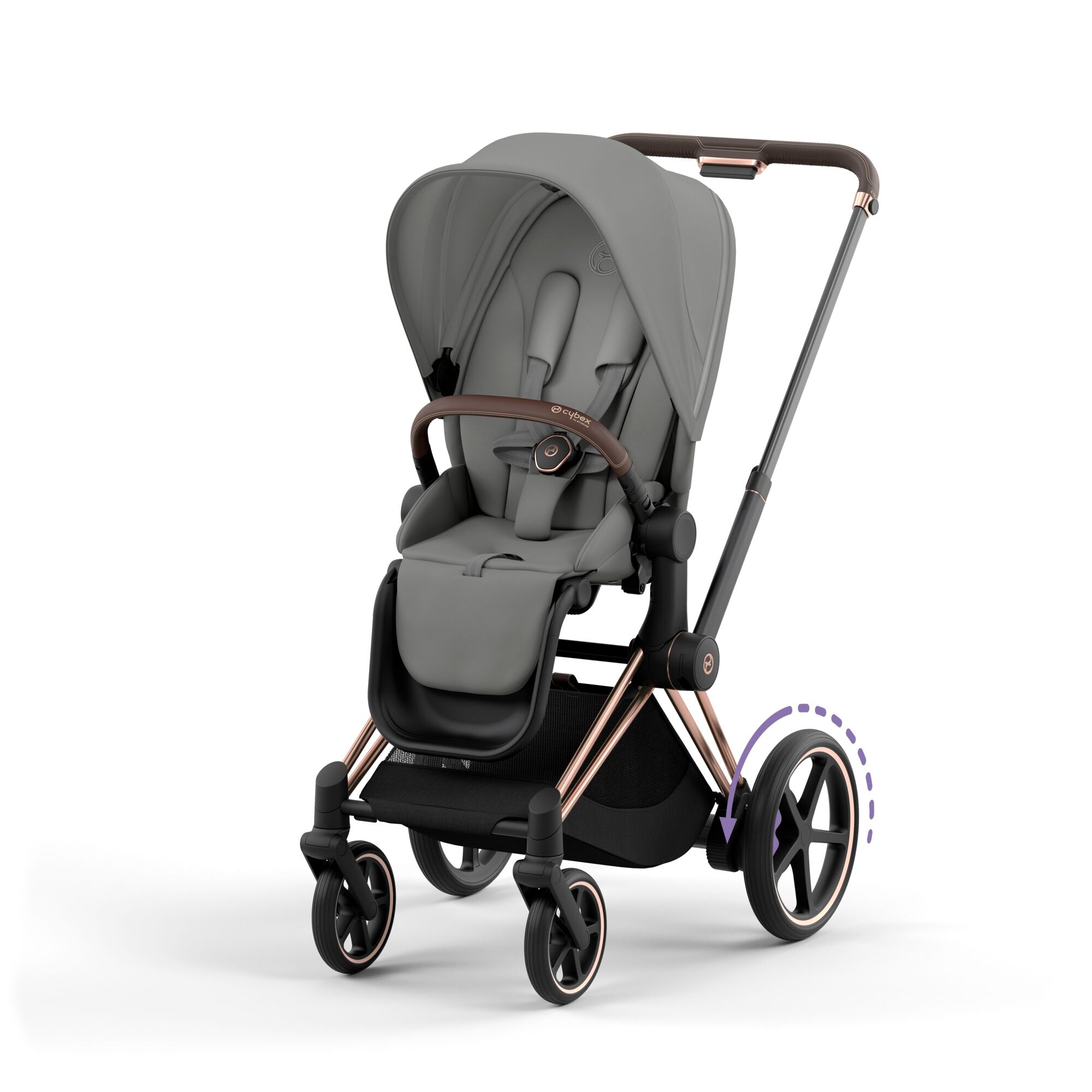 e-Kinderwagen CYBEX e-Priam bei harmony-ambiente.at | e-Priam Mirage Grey