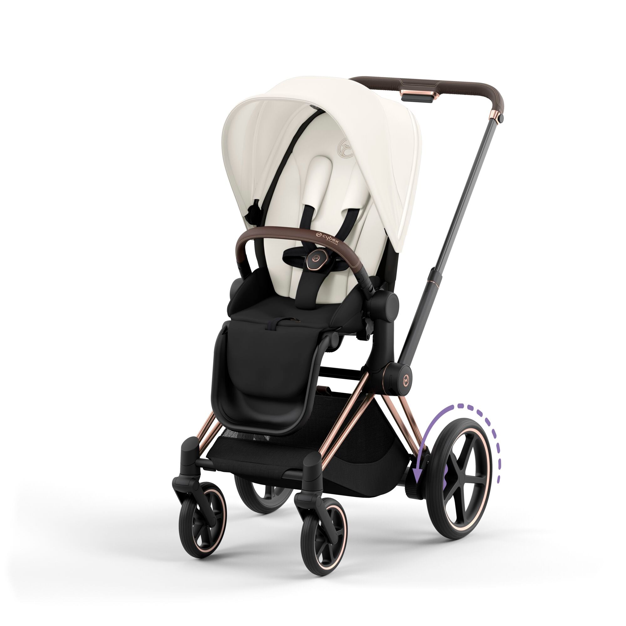 e-Kinderwagen CYBEX e-Priam bei harmony-ambiente.at | CYBEX e-Priam Off White
