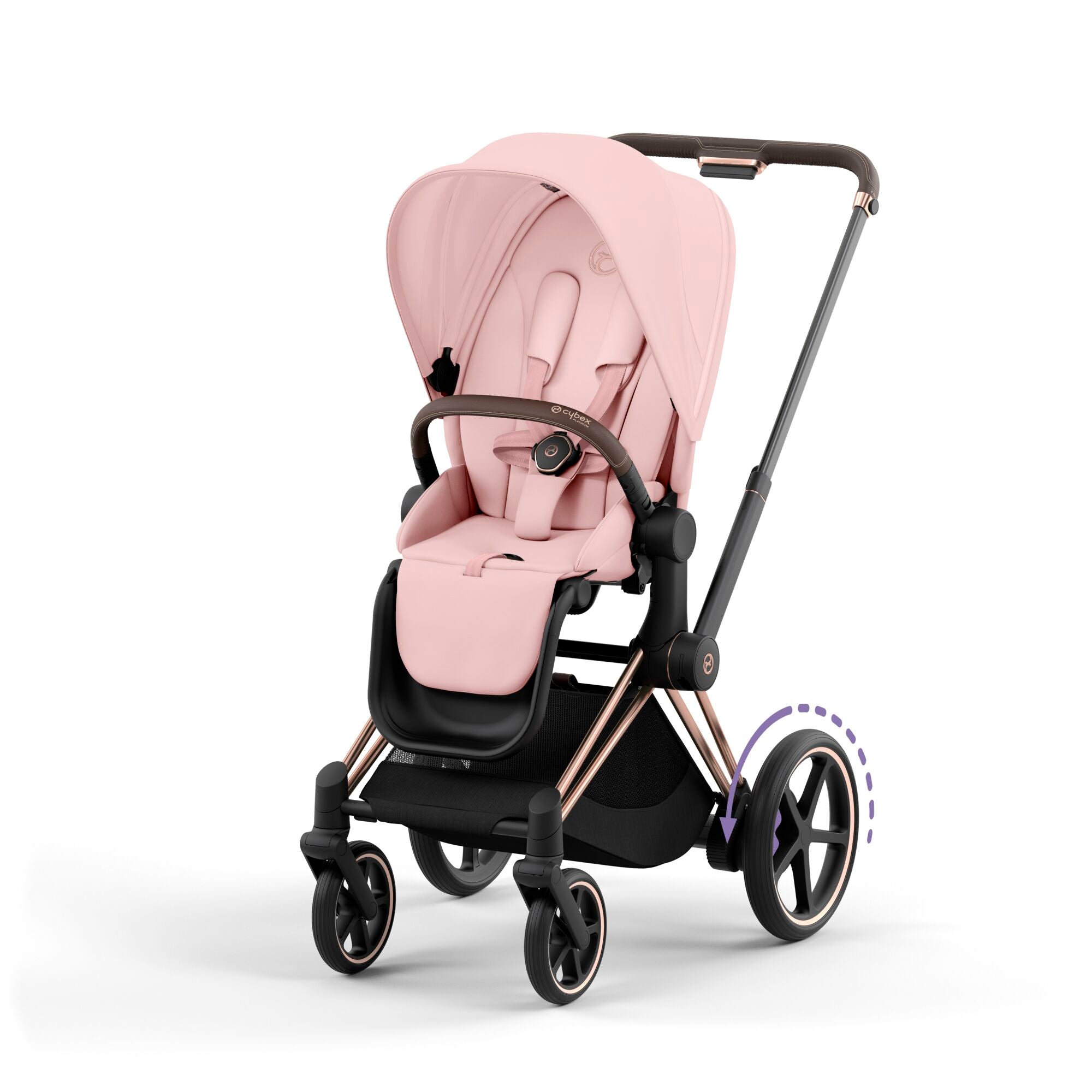e-Kinderwagen CYBEX e-Priam bei harmony-ambiente.at | CYBEX e-Priam Peach Pink