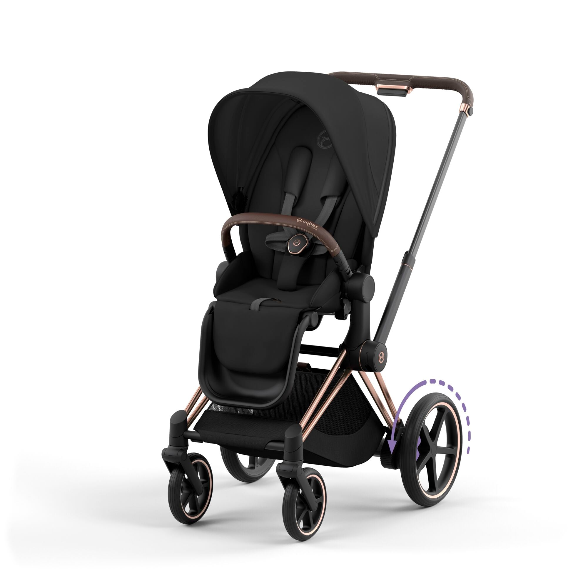 e-Kinderwagen von CYBEX bei harmony-ambiente.at | e-Priam Rosé Gold