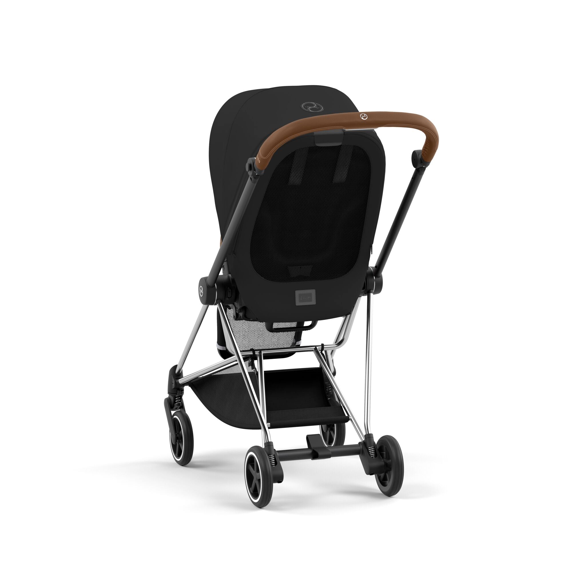 Kinderwagen Mios CYBEX Chrome Brown mit Sitzpaket Sepia Black