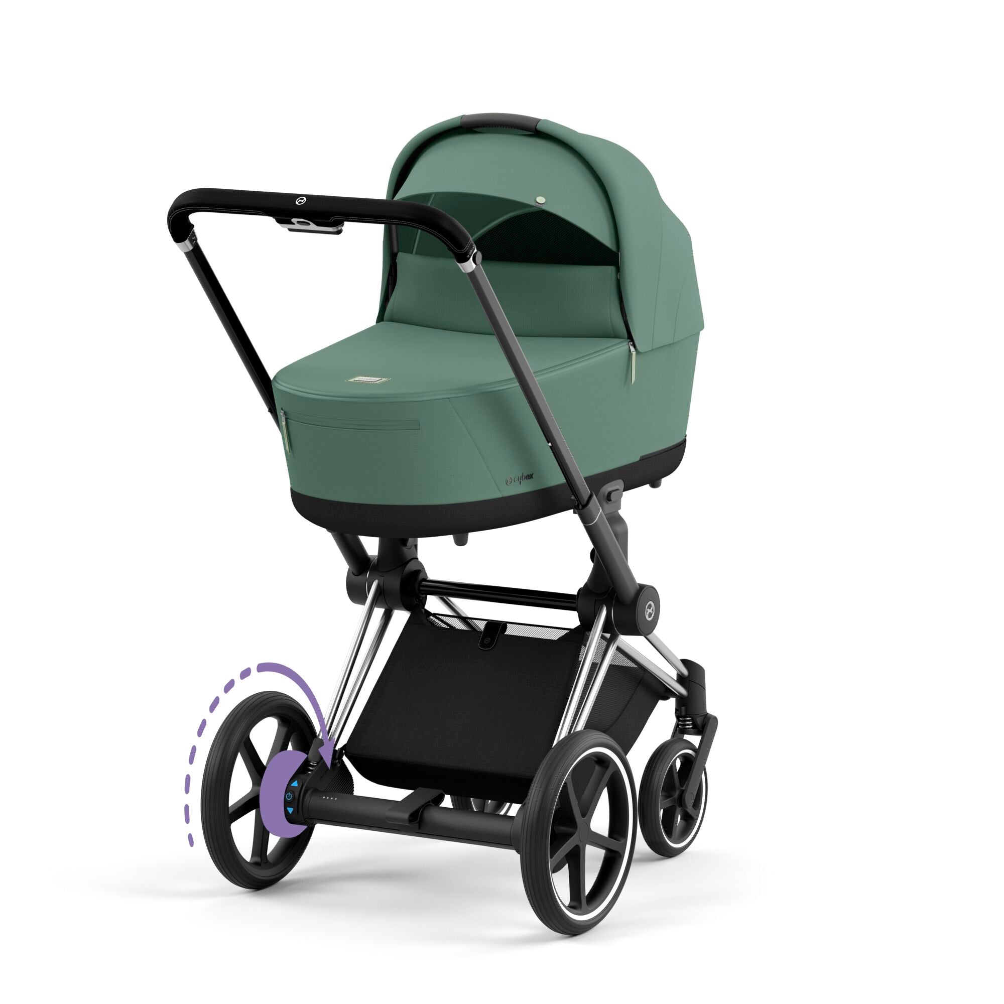 Cybex Kinderwagen e-PRIAM Chrome Black