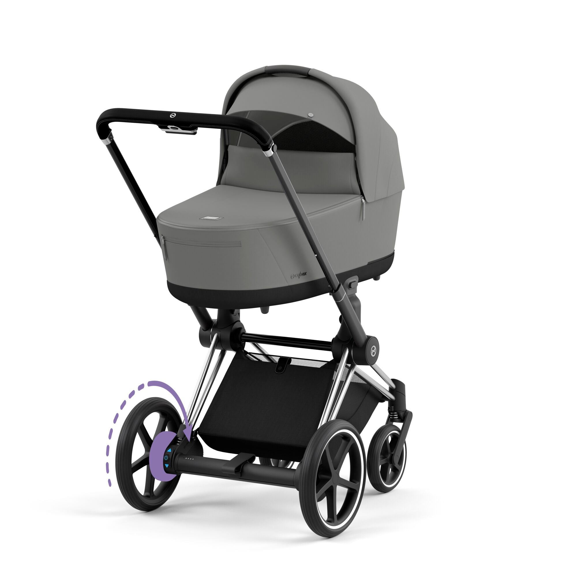 Cybex Kinderwagen e-PRIAM Chrome Black