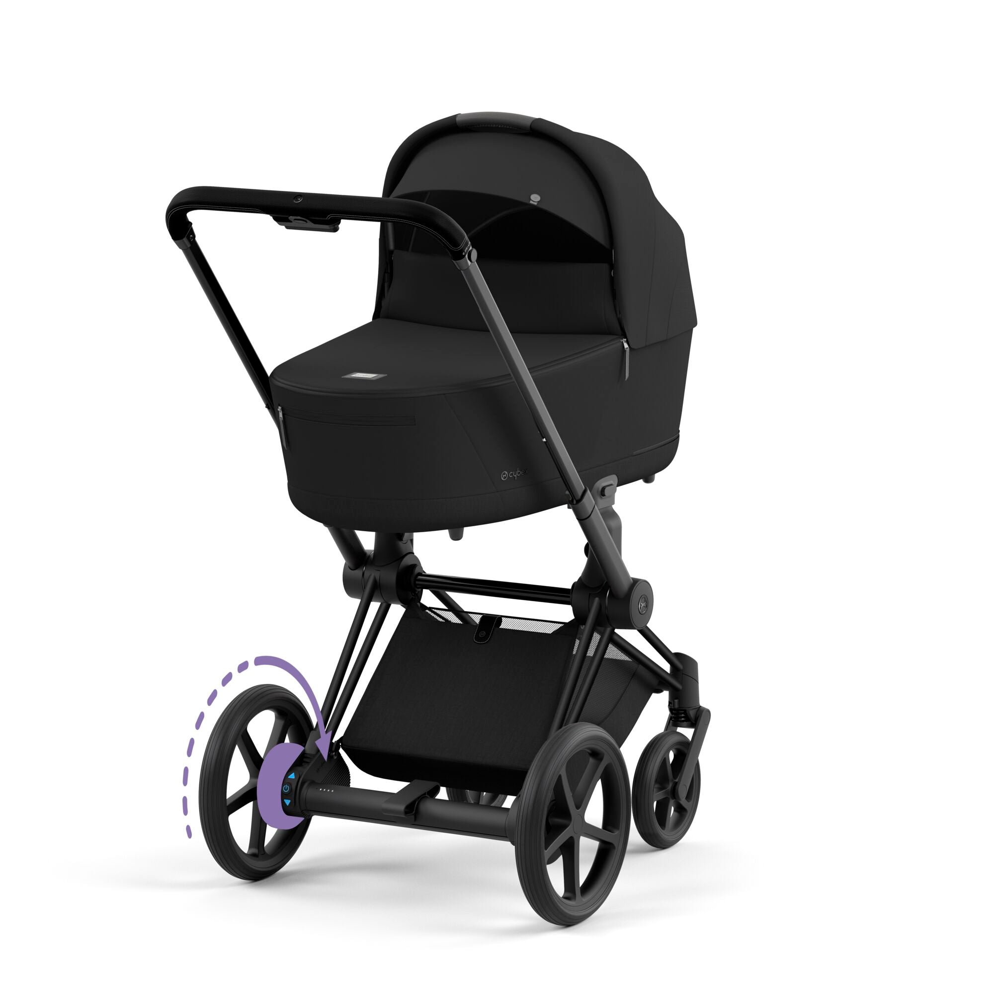 e-Kinderwagen CYBEX e-Priam bei harmony-ambiente.at | CYBEX e-Priam Matt Black