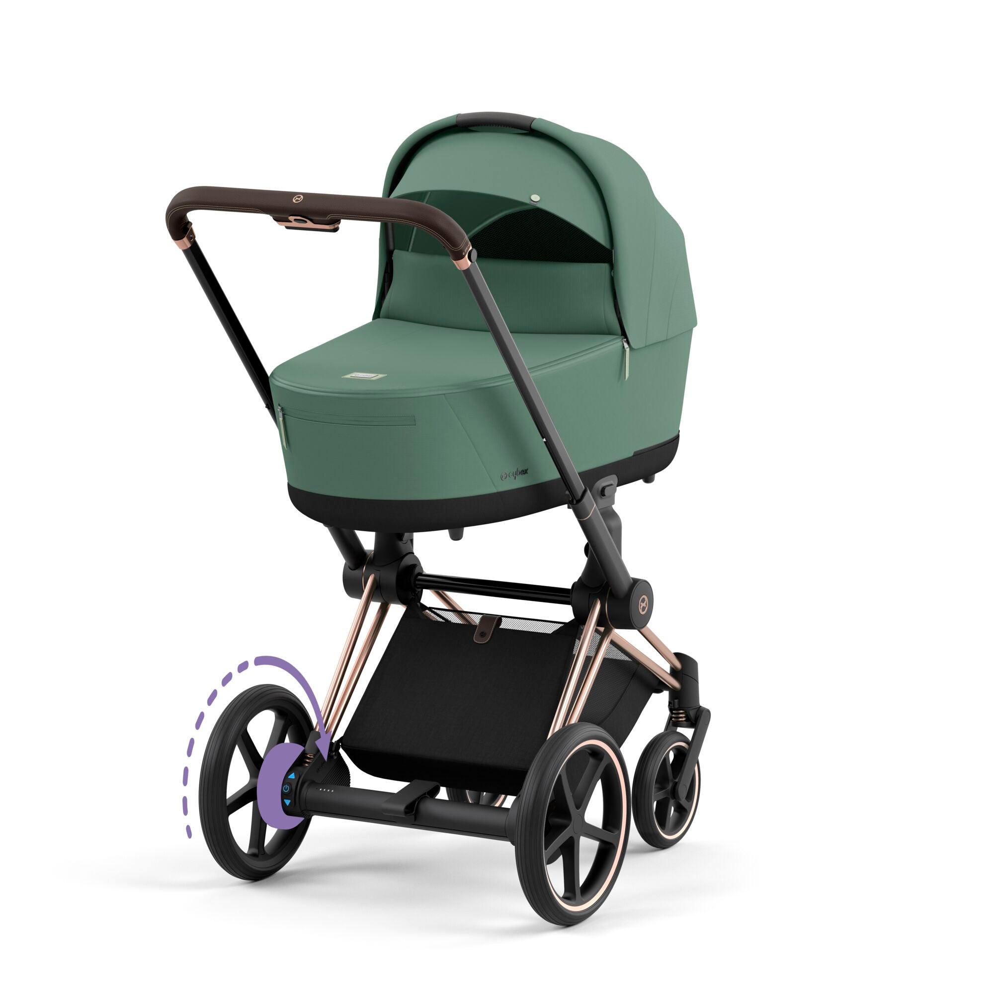 e-Kinderwagen CYBEX e-Priam bei harmony-ambiente.at | CYBEX e-Priam Leaf Green