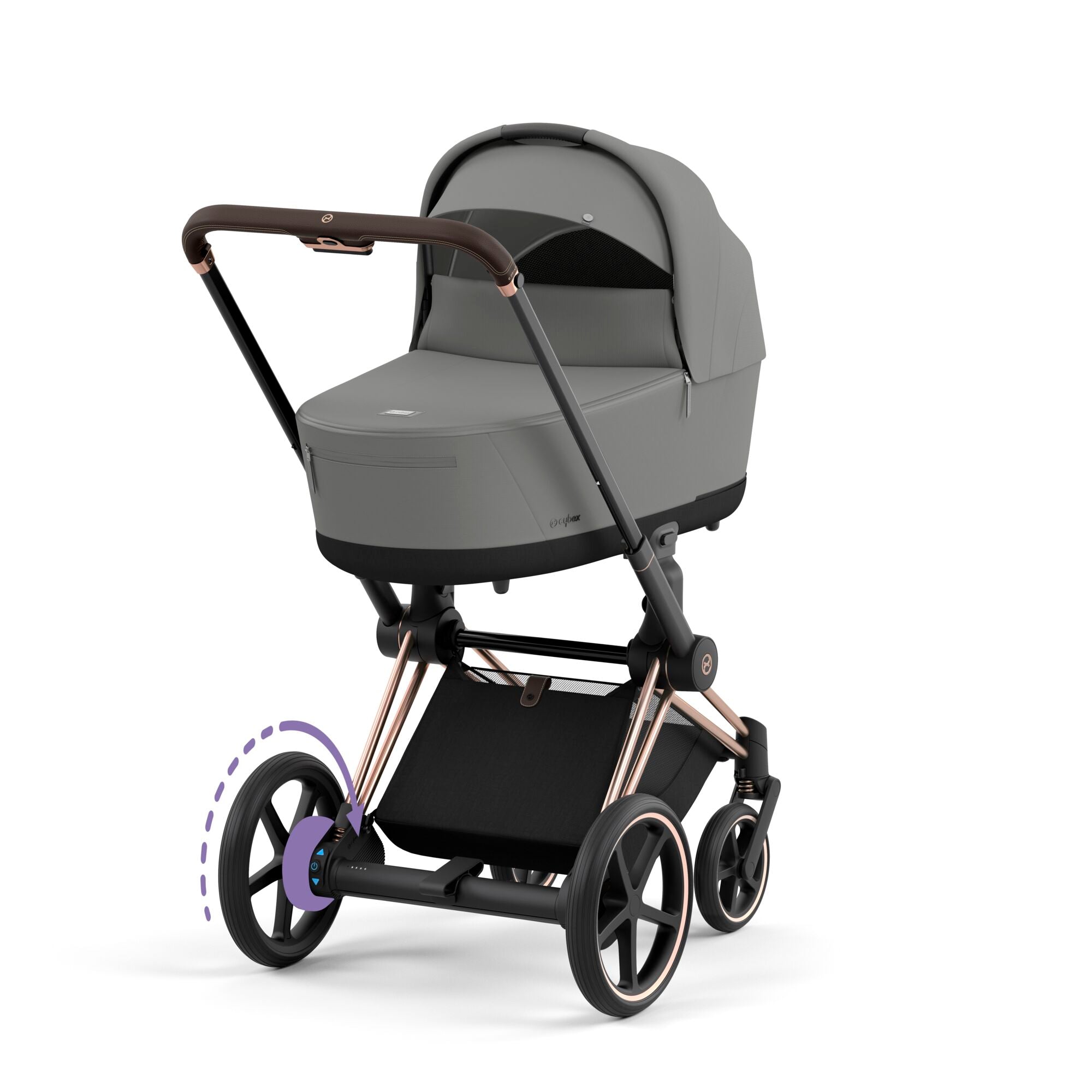 e-Kinderwagen CYBEX e-Priam bei harmony-ambiente.at | e-Priam Mirage Grey