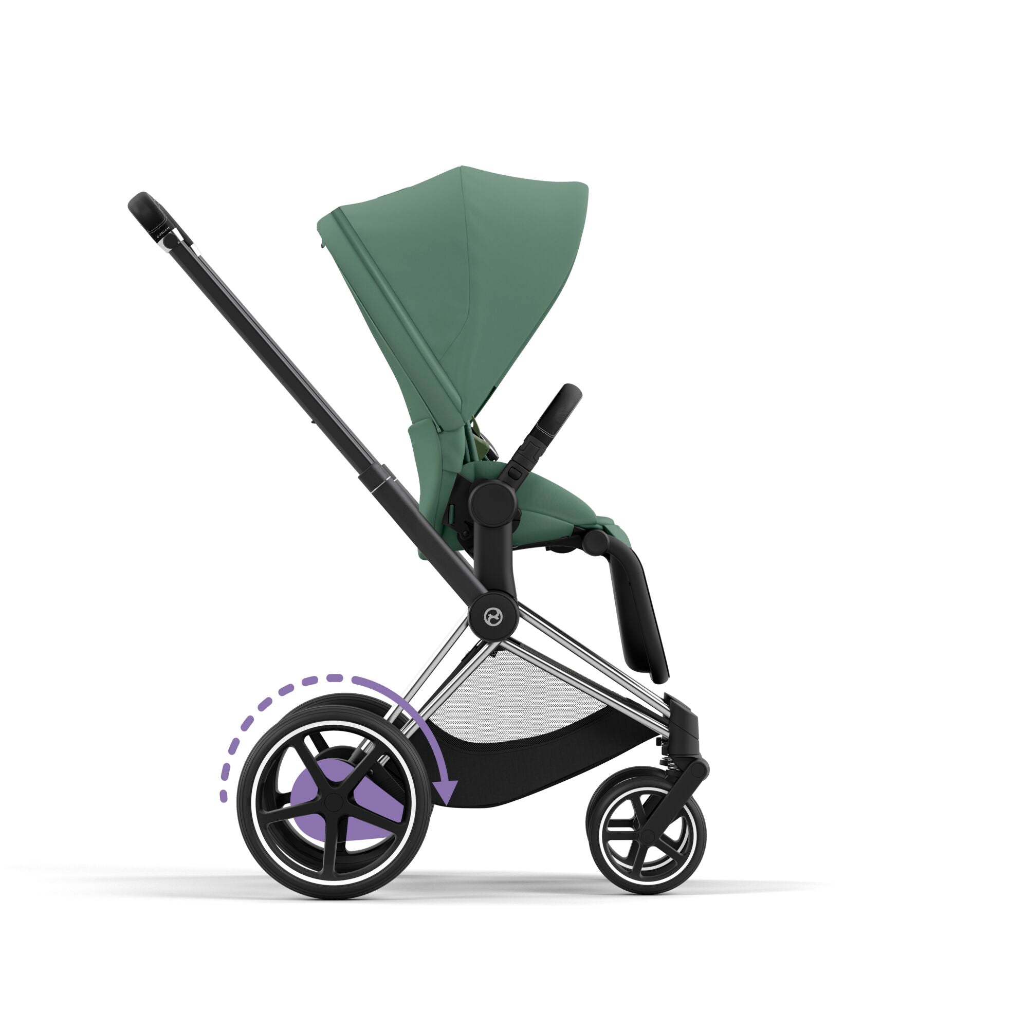 Cybex Kinderwagen e-PRIAM Chrome Black