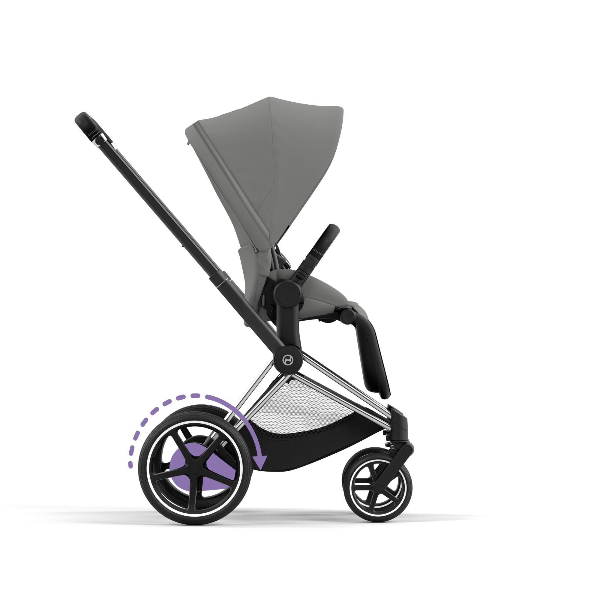 Cybex Kinderwagen e-PRIAM Chrome Black