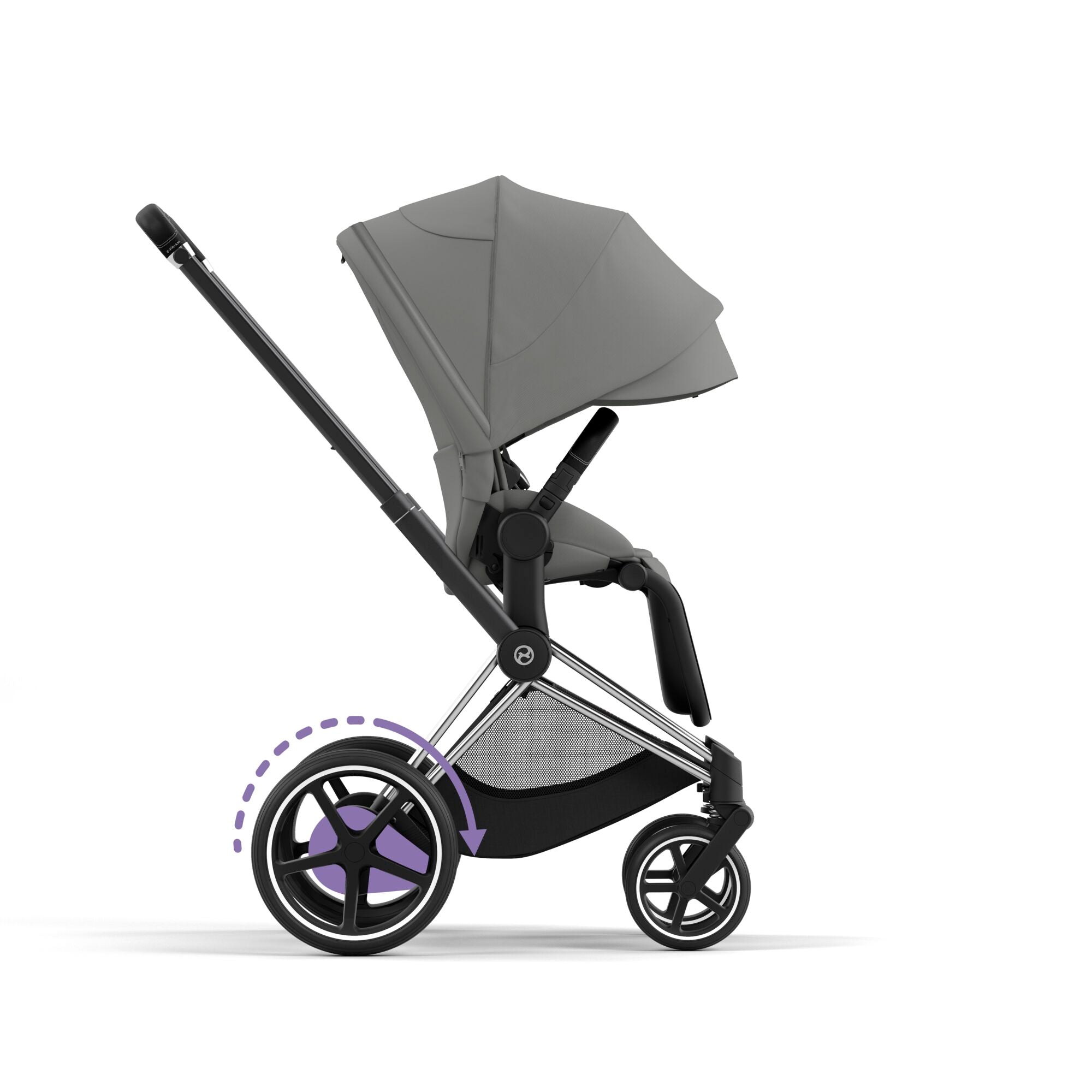 Cybex Kinderwagen e-PRIAM Chrome Black