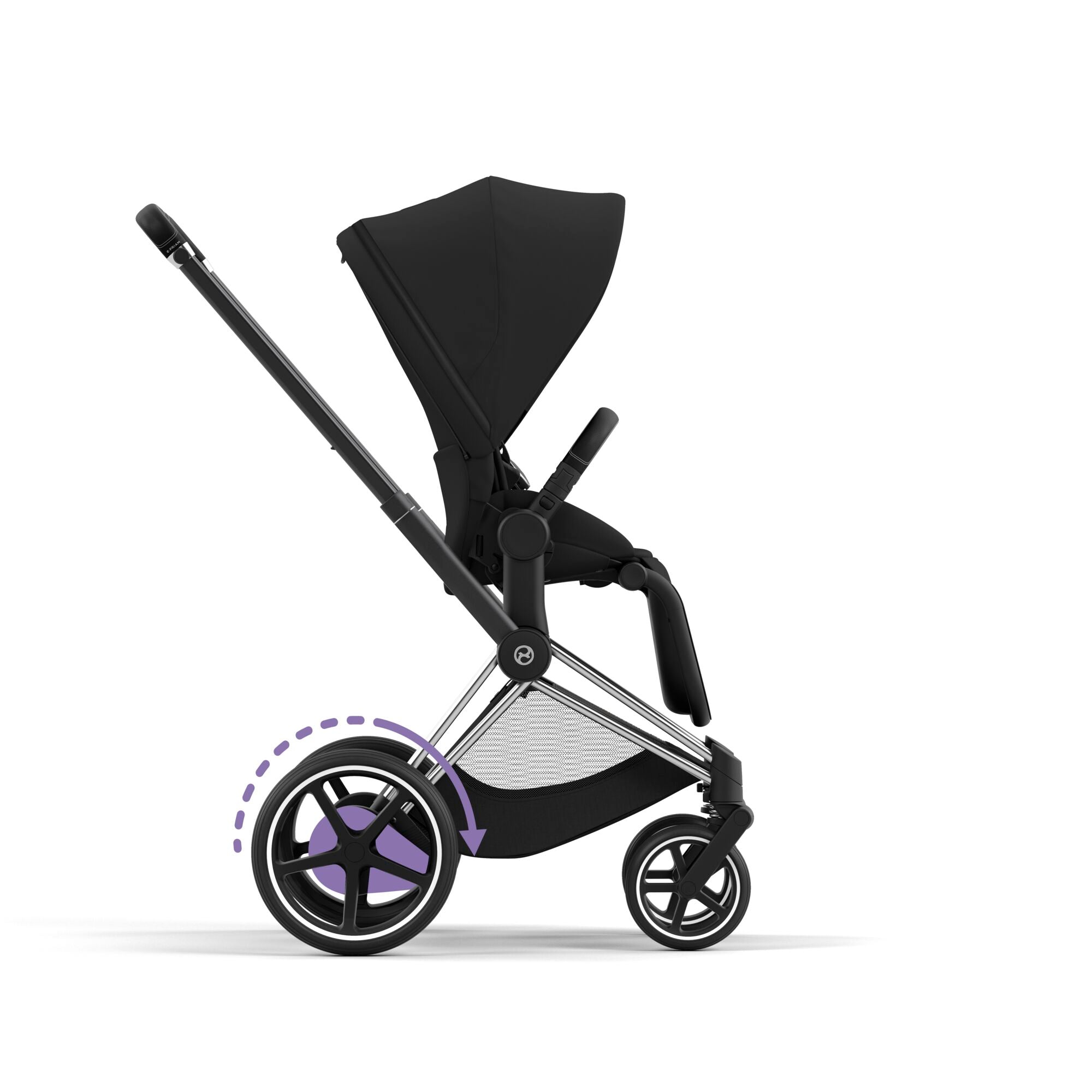Cybex Kinderwagen e-PRIAM Chrome Black
