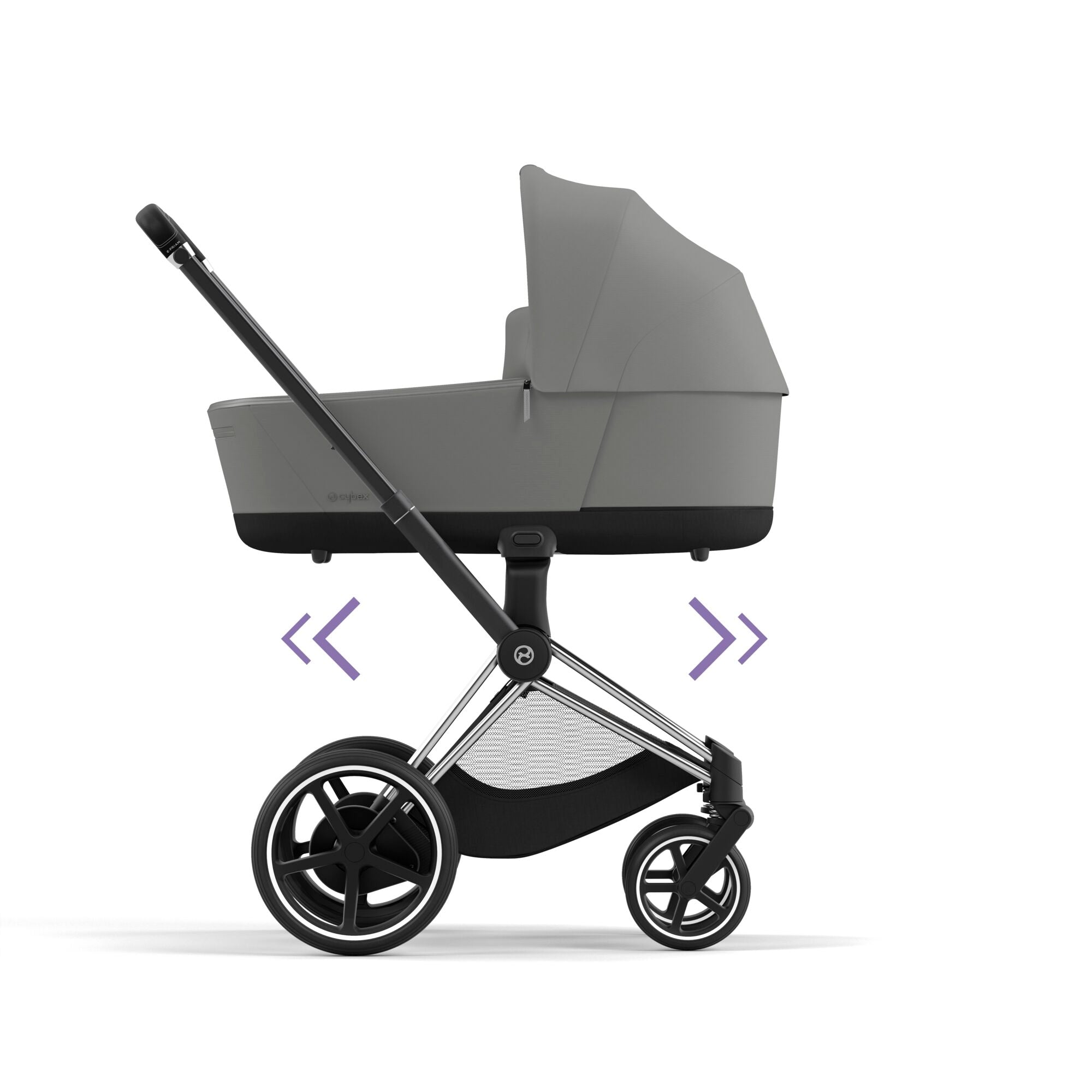 Cybex Kinderwagen e-PRIAM Chrome Black