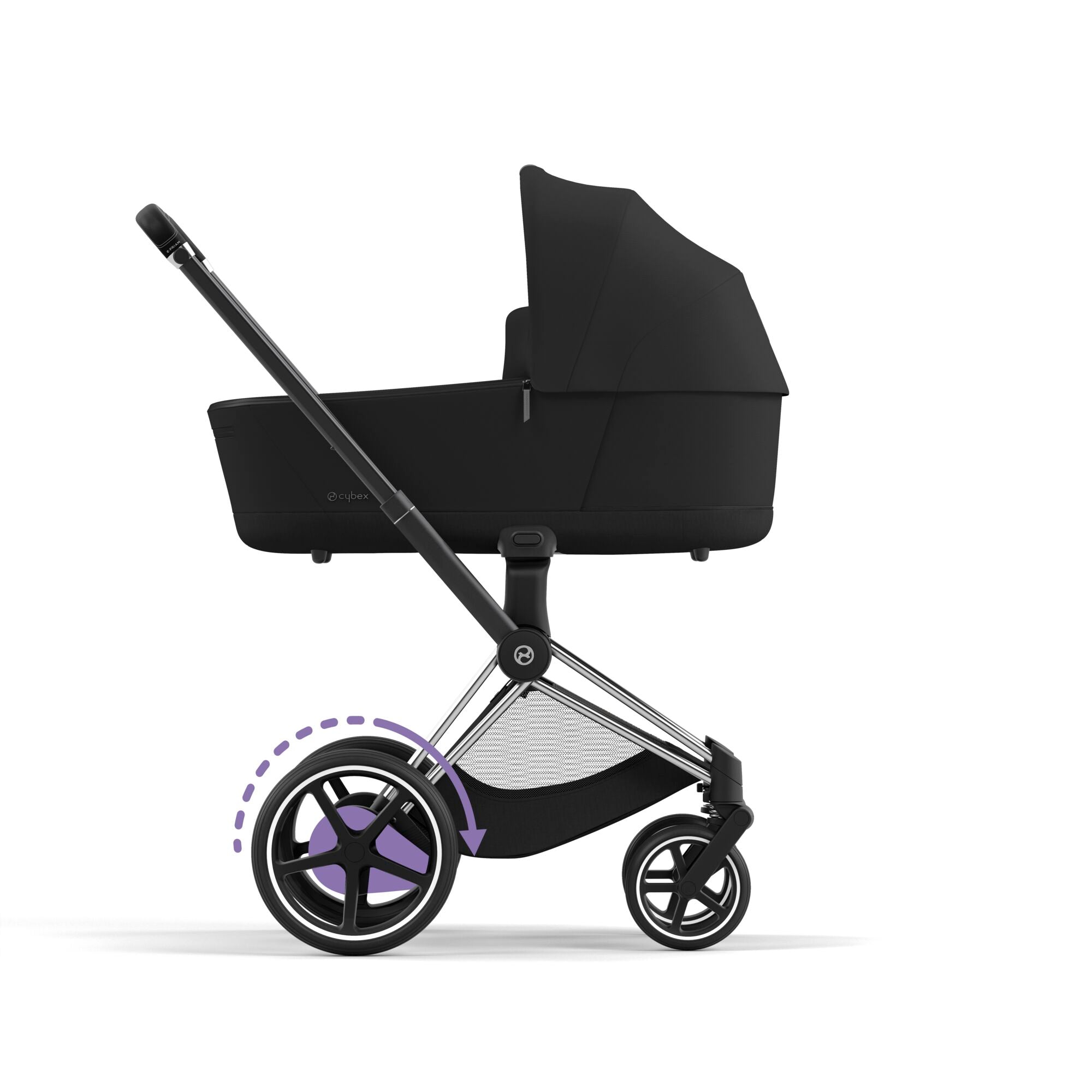 Cybex Kinderwagen e-PRIAM Chrome Black
