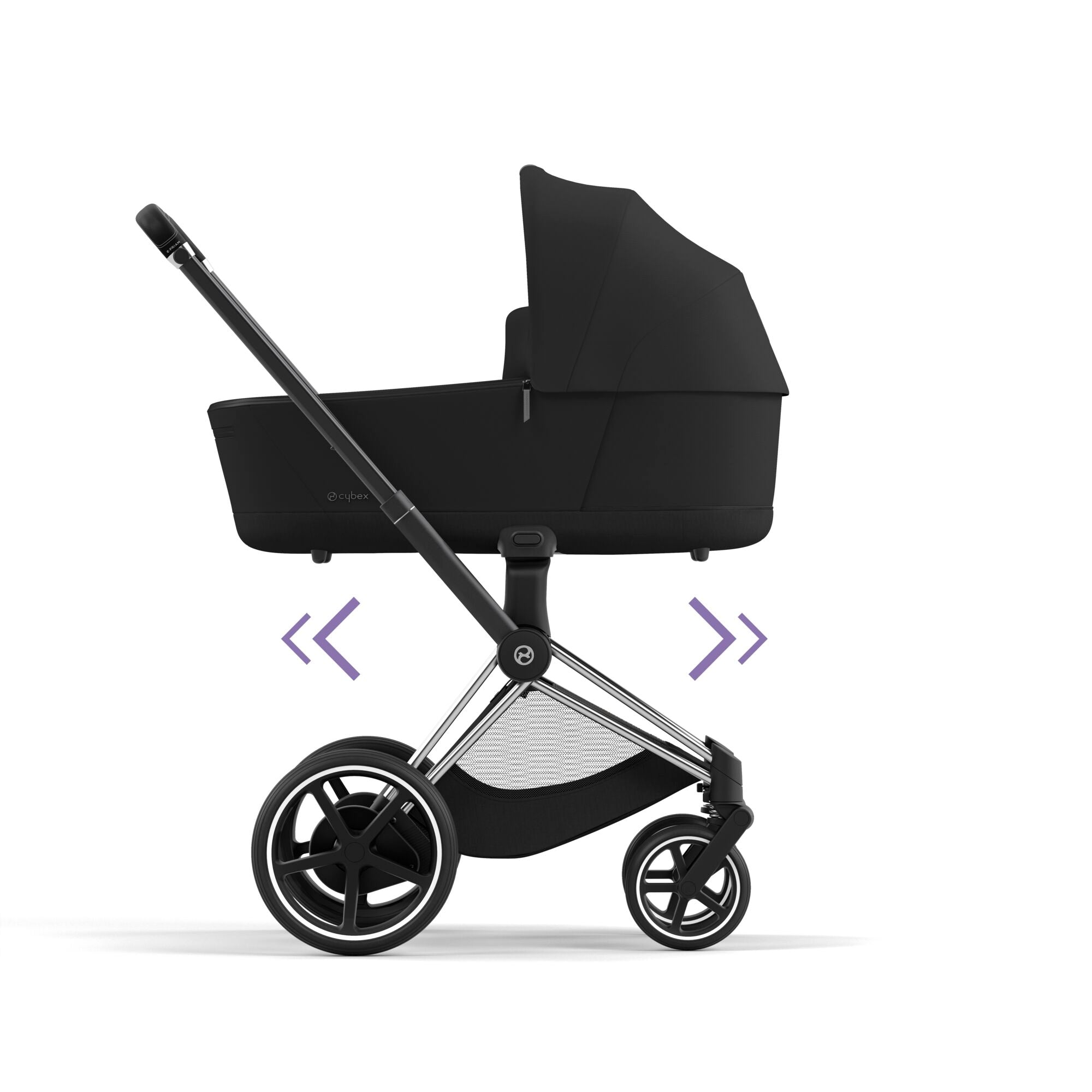Cybex Kinderwagen e-PRIAM Chrome Black