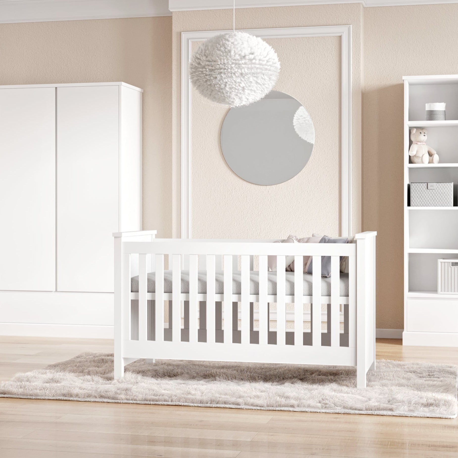 Lui e Lei Interiors Babybett Prestige 1 umbaubar