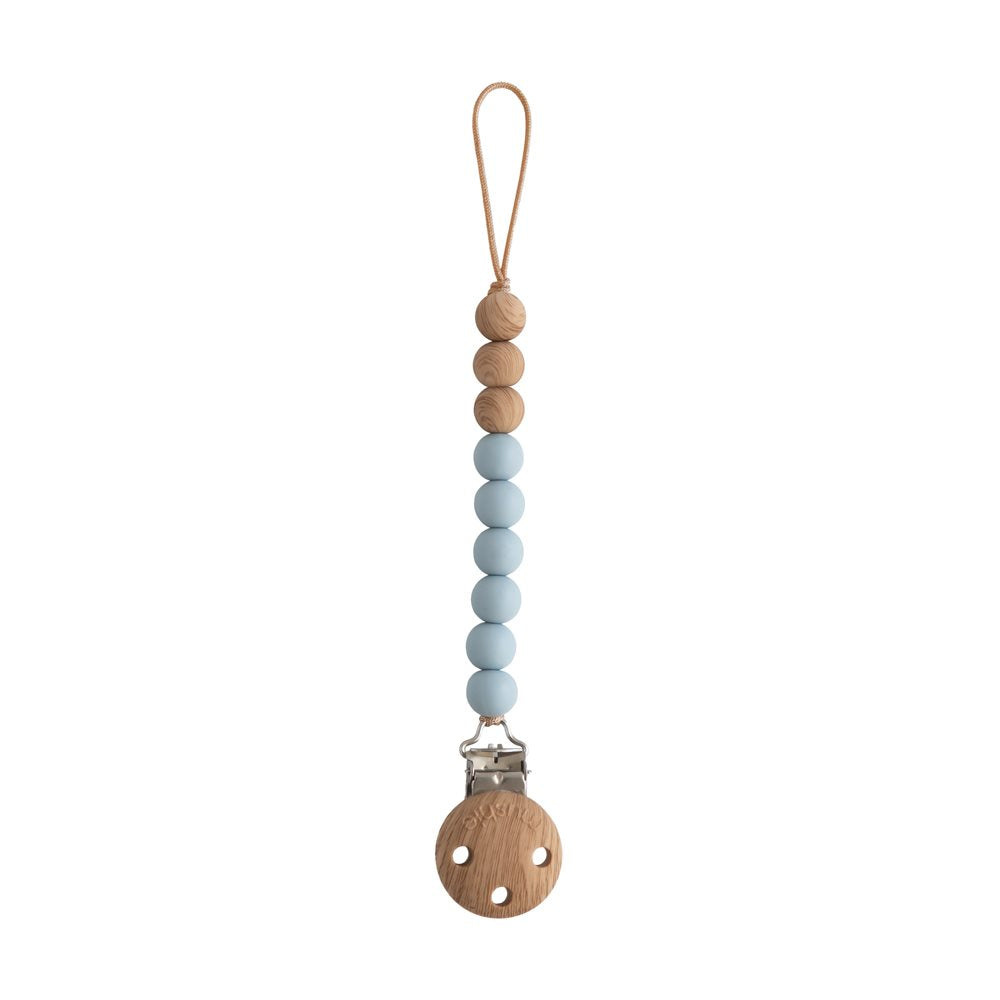 Mushie Schnullerkette cloud blue